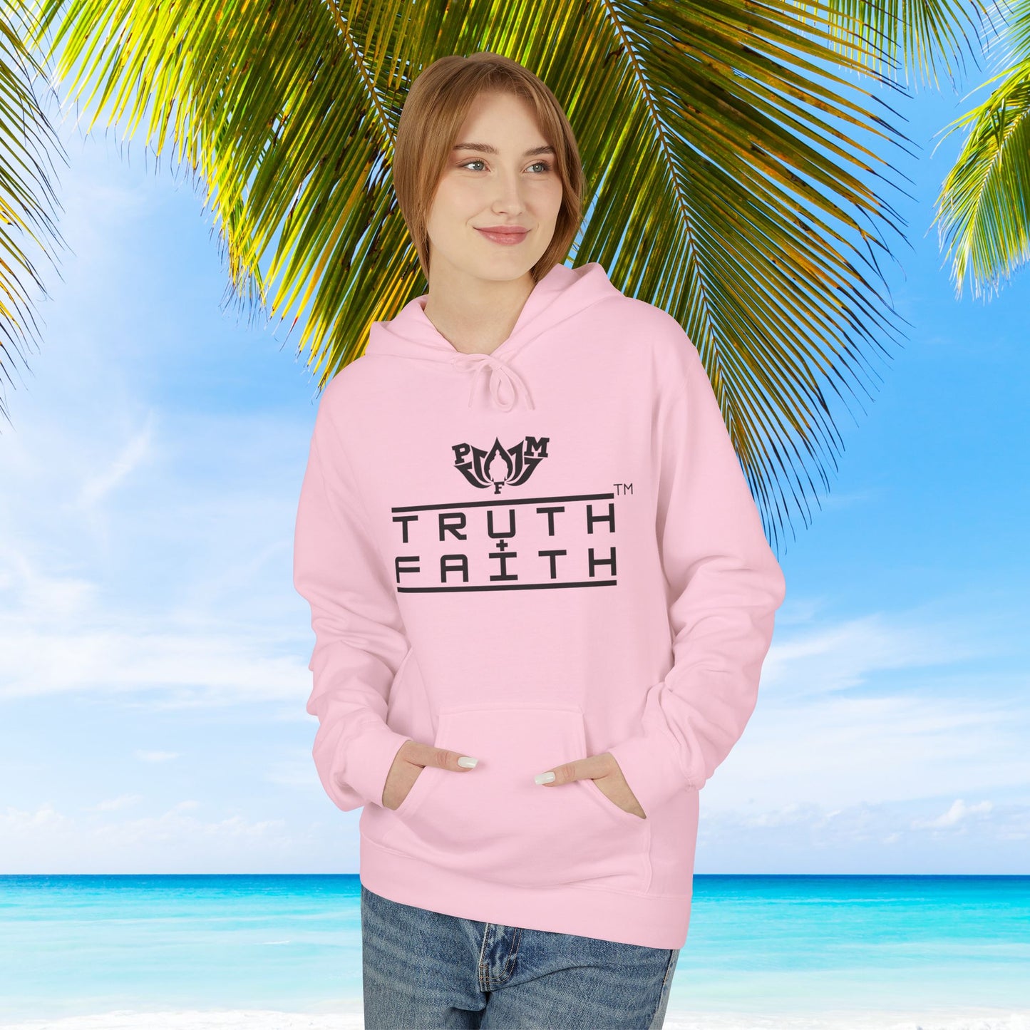 PMF Faith + Truth Graphic Hoodie — PMF Logo Hoodie