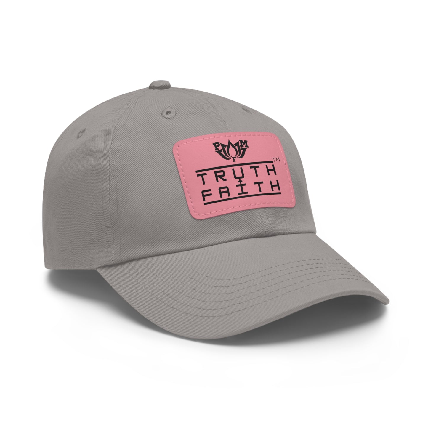 PMF Truth & Faith Leather Patch Dad Hat