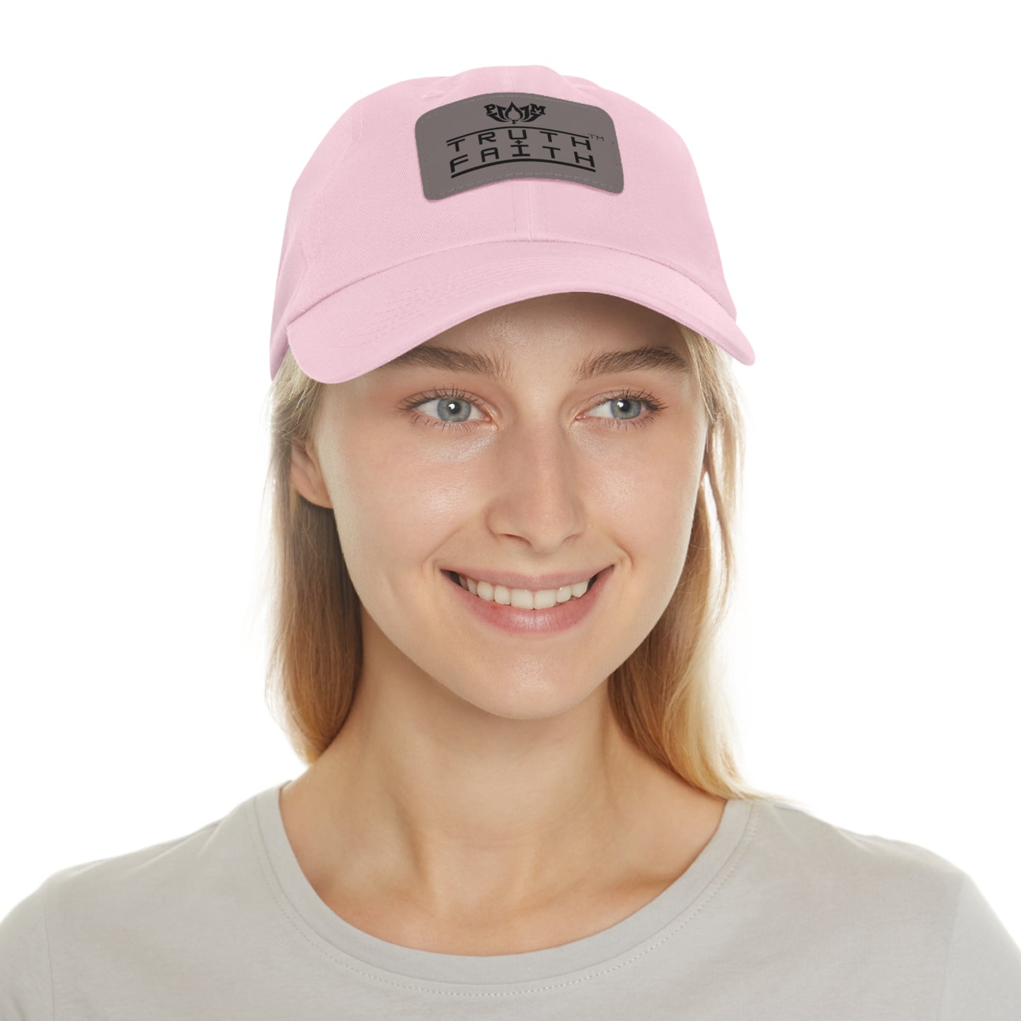 PMF Truth & Faith Leather Patch Dad Hat