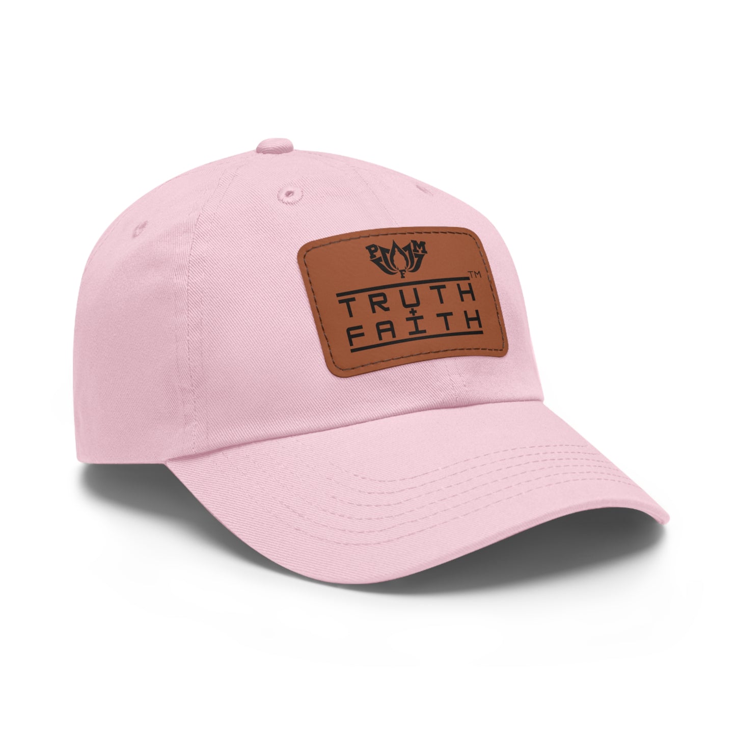 PMF Truth & Faith Leather Patch Dad Hat