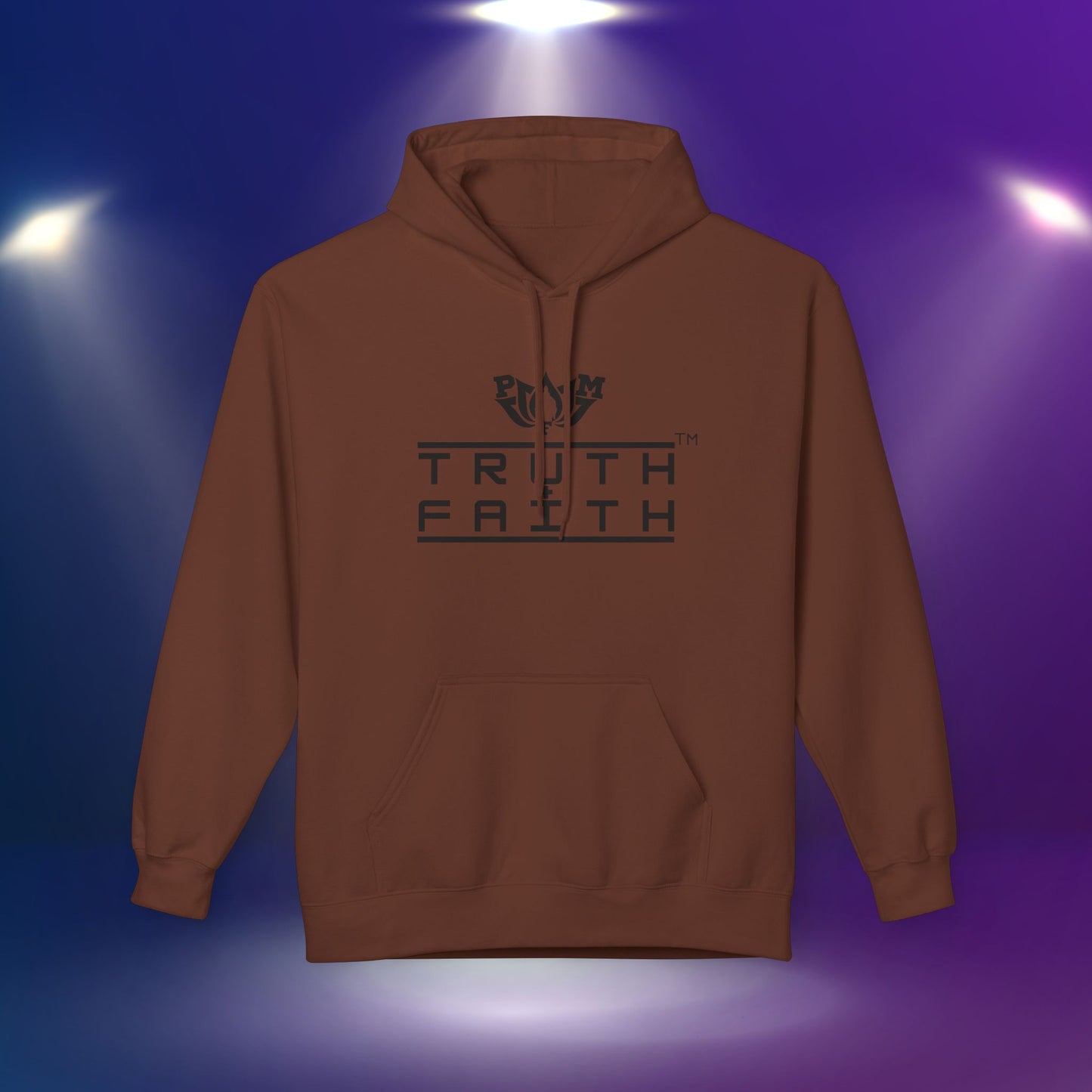 PMF Faith + Truth Graphic Hoodie — PMF Logo Hoodie