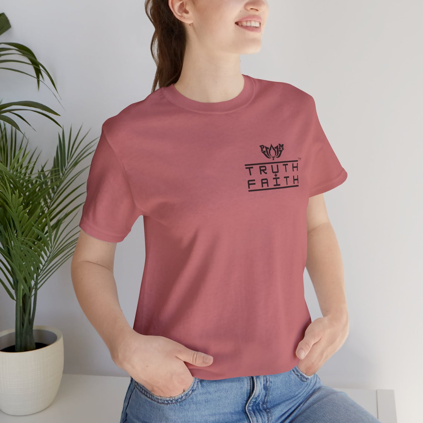 PMF Truth + Faith Graphic Tee — Minimalist PMF Logo T-Shirt