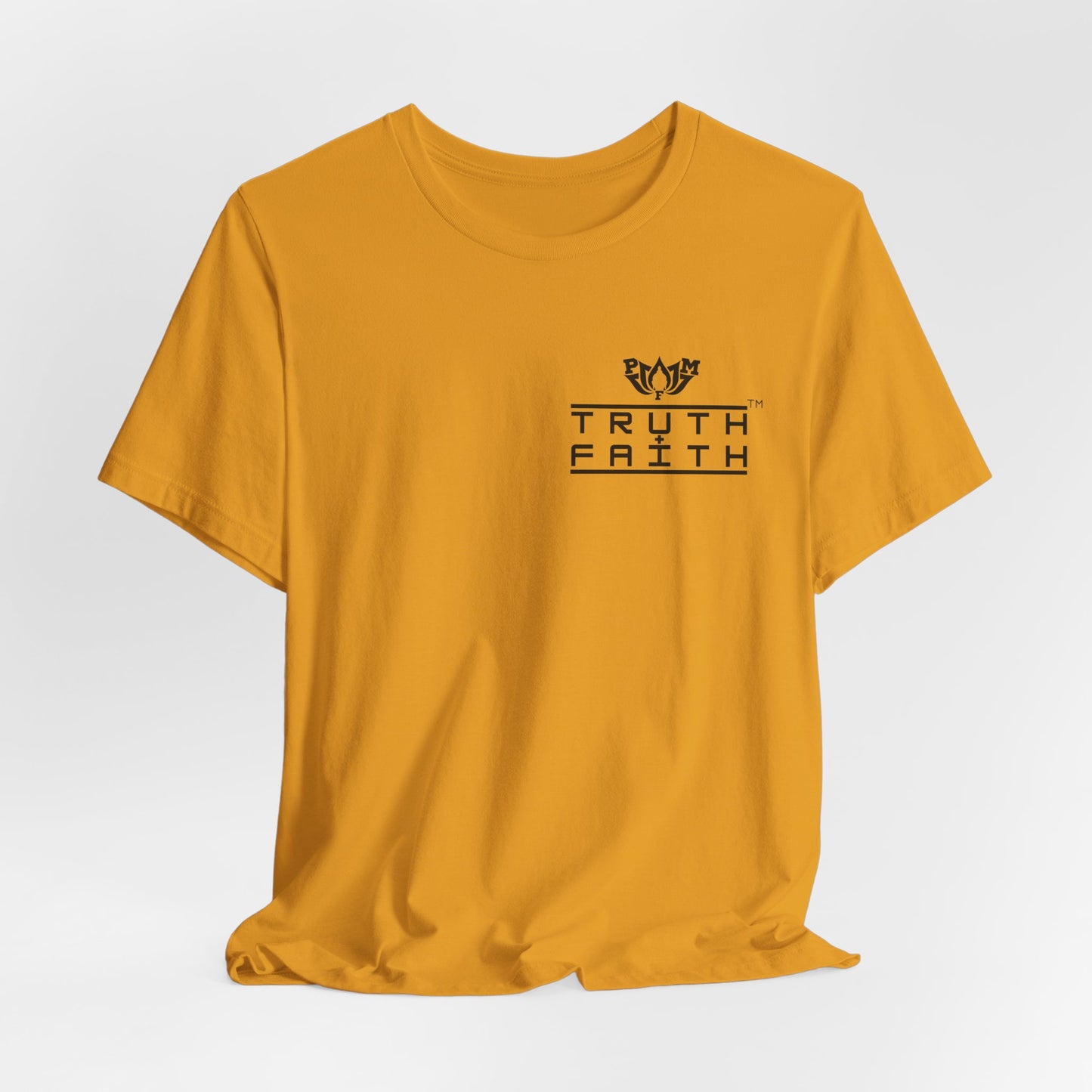 PMF Truth + Faith Graphic Tee — Minimalist PMF Logo T-Shirt