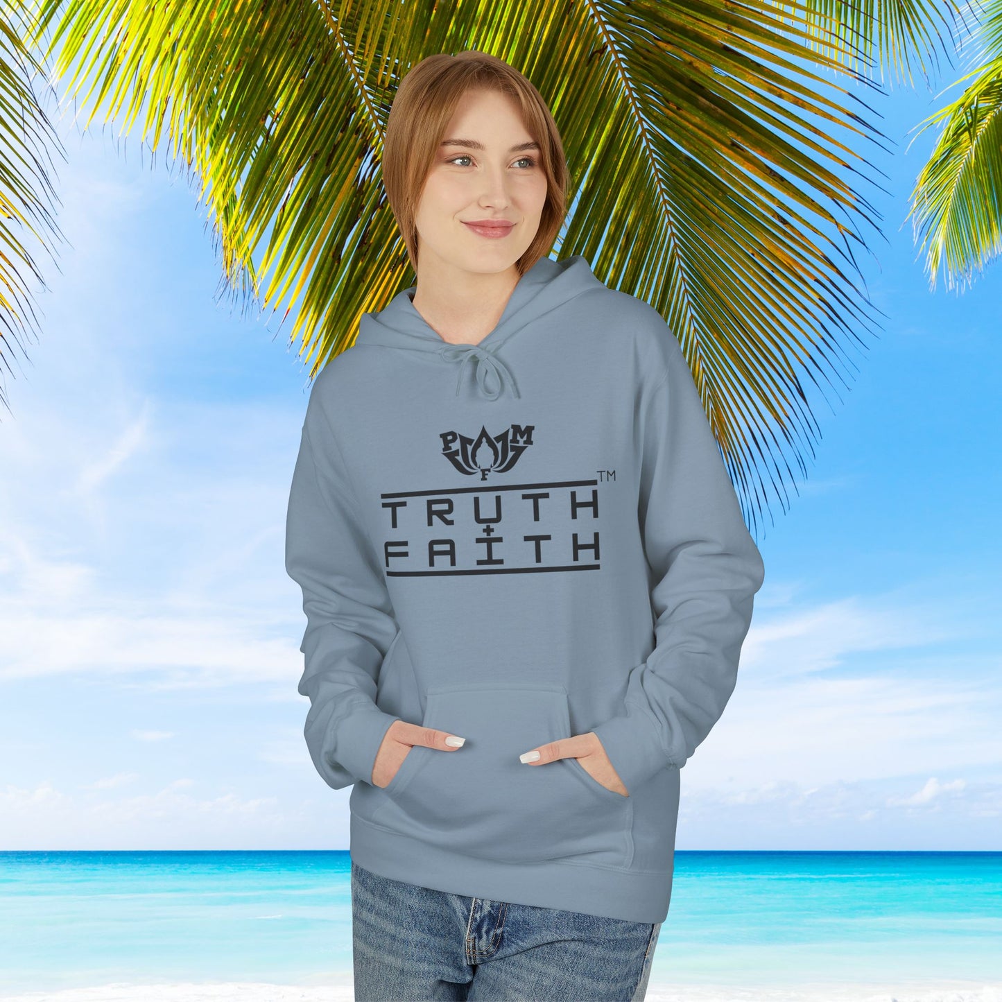 PMF Faith + Truth Graphic Hoodie — PMF Logo Hoodie