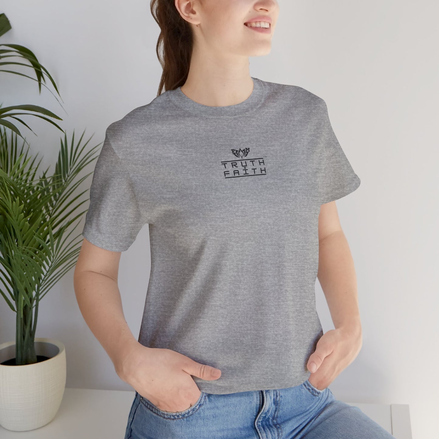 PMF Truth + Faith Graphic Tee — Minimalist PMF Logo T-Shirt
