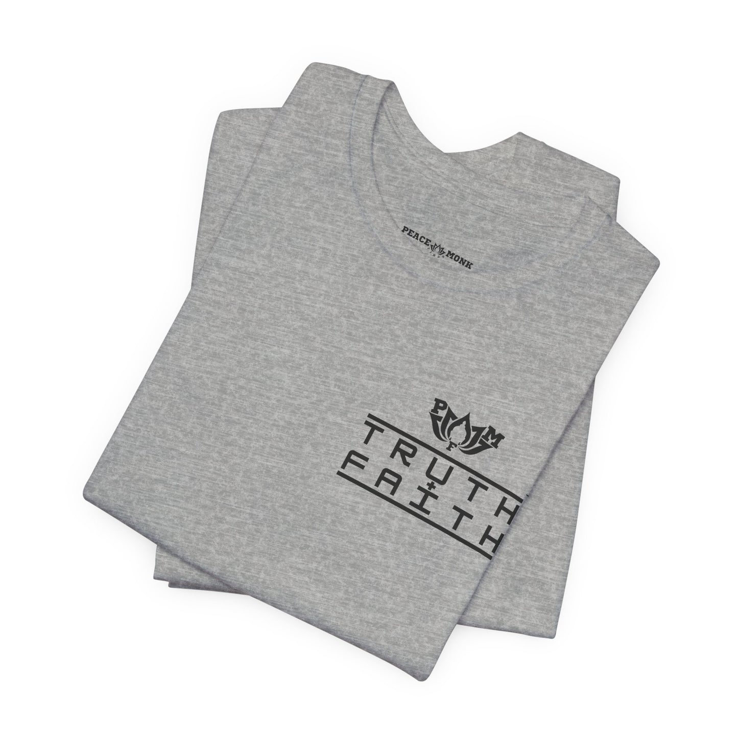 PMF Truth + Faith Graphic Tee — Minimalist PMF Logo T-Shirt
