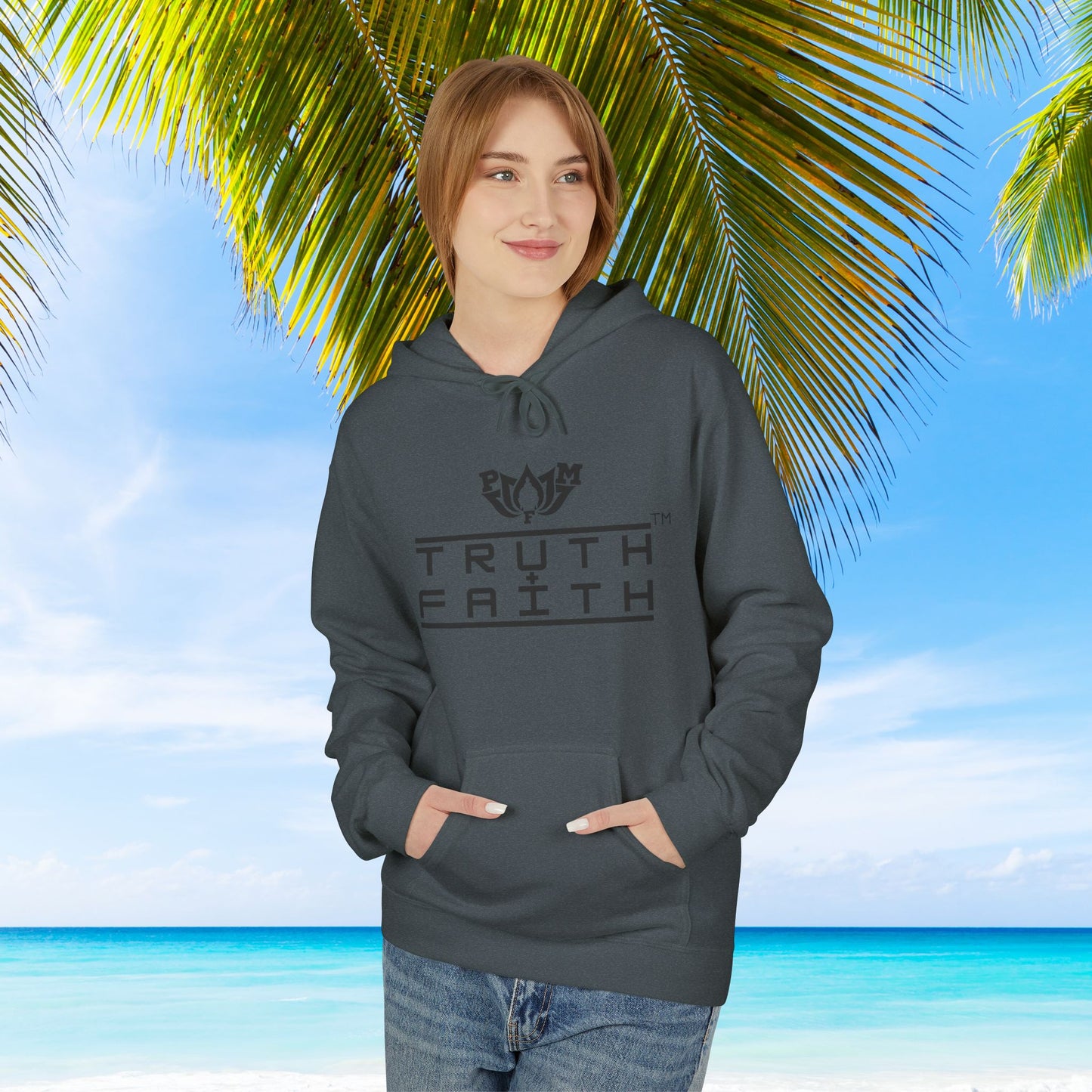 PMF Faith + Truth Graphic Hoodie — PMF Logo Hoodie