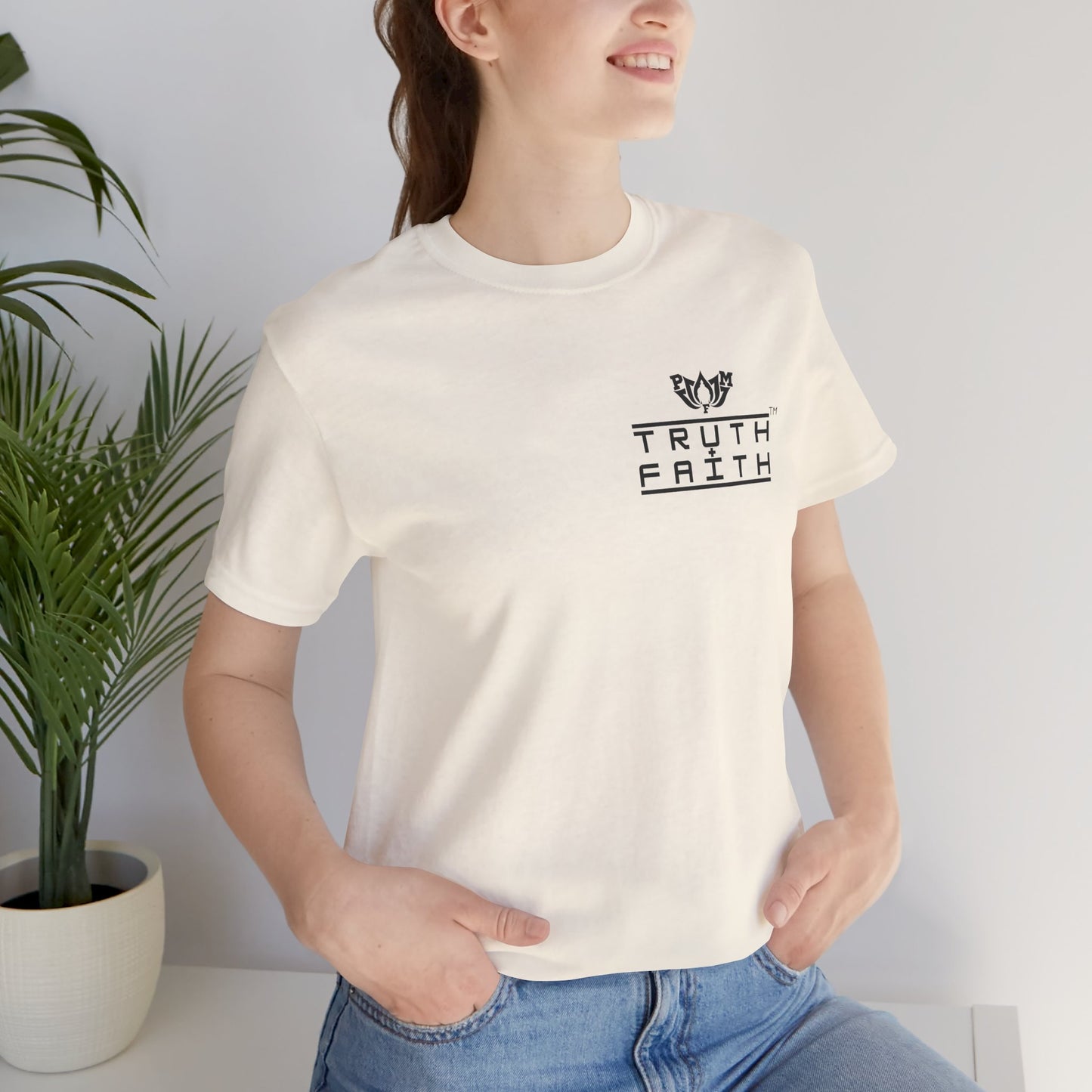 PMF Truth + Faith Graphic Tee — Minimalist PMF Logo T-Shirt