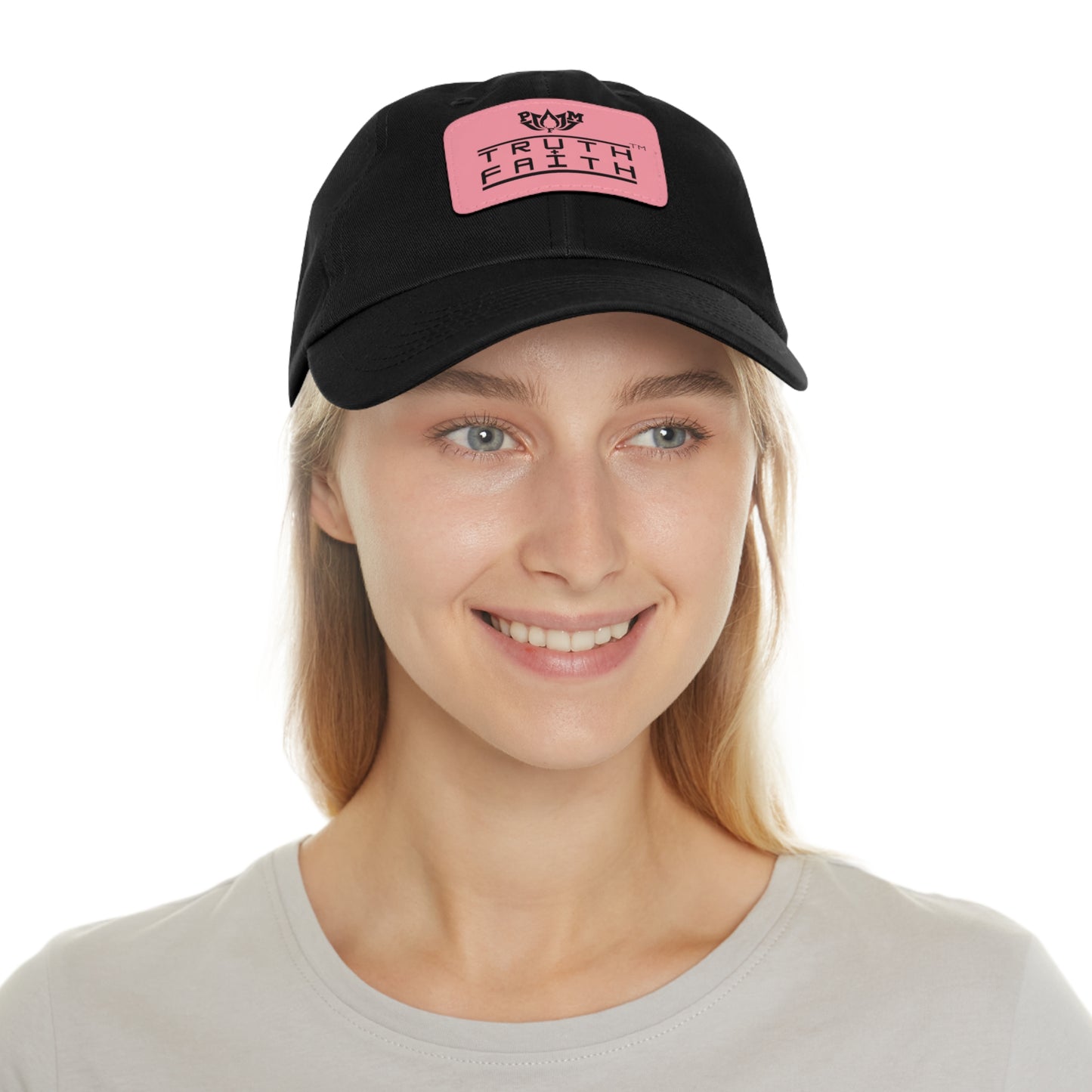 PMF Truth & Faith Leather Patch Dad Hat