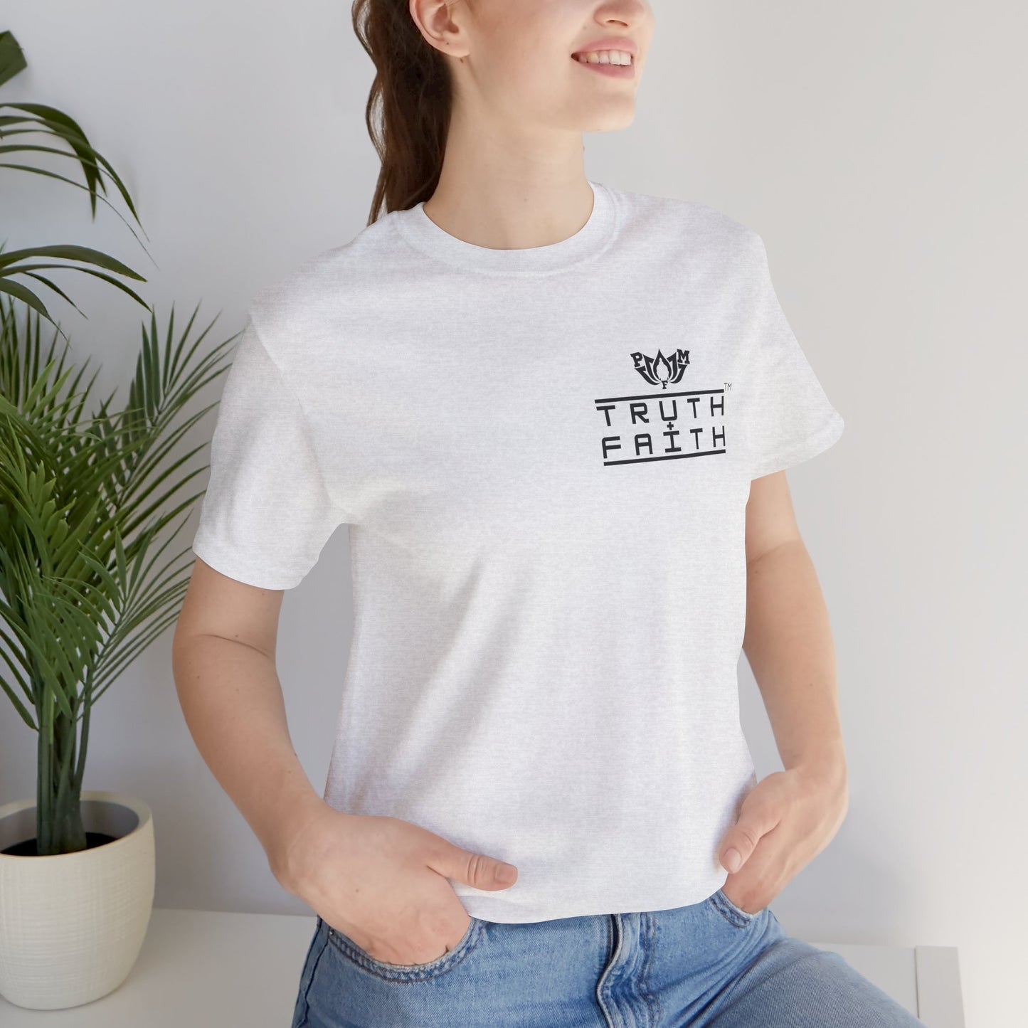 PMF Truth + Faith Graphic Tee — Minimalist PMF Logo T-Shirt