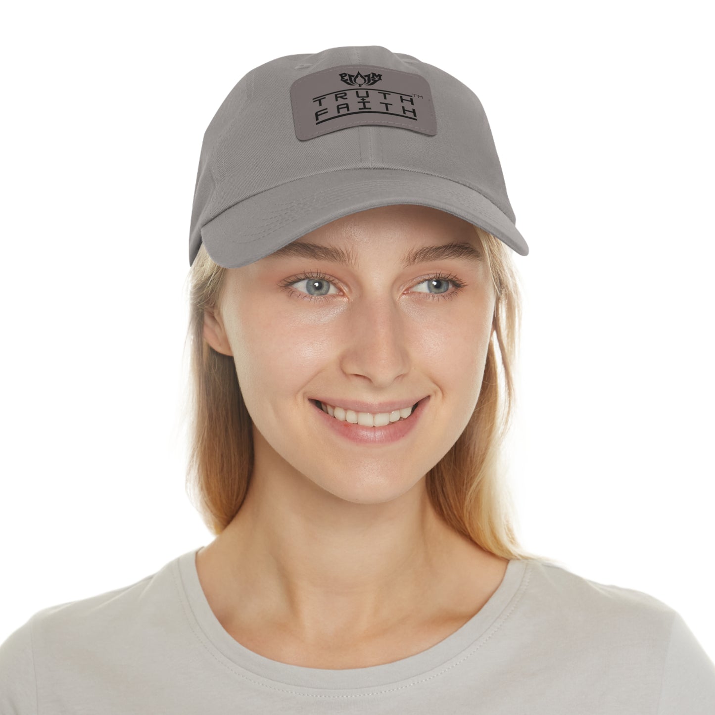 PMF Truth & Faith Leather Patch Dad Hat