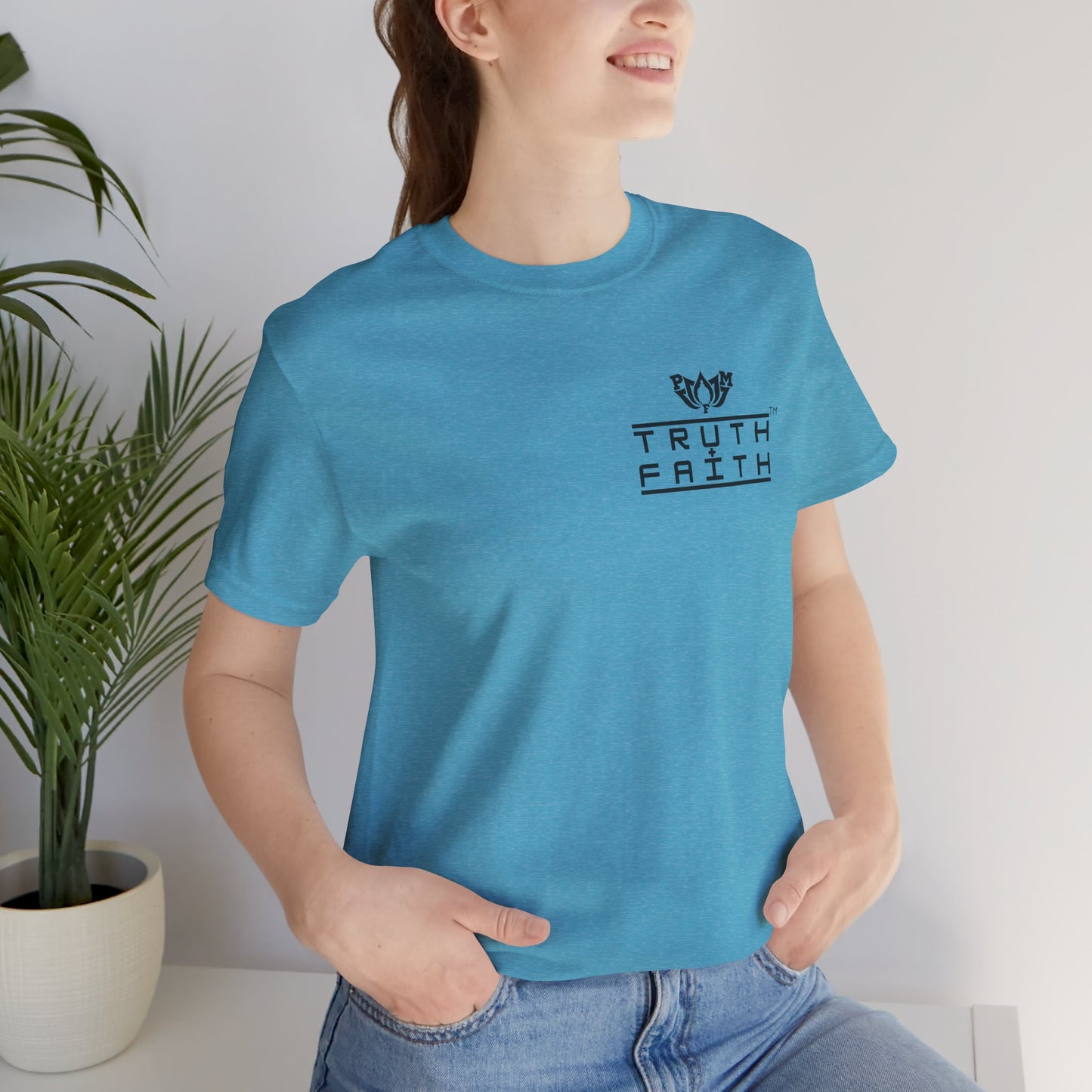 PMF Truth + Faith Graphic Tee — Minimalist PMF Logo T-Shirt