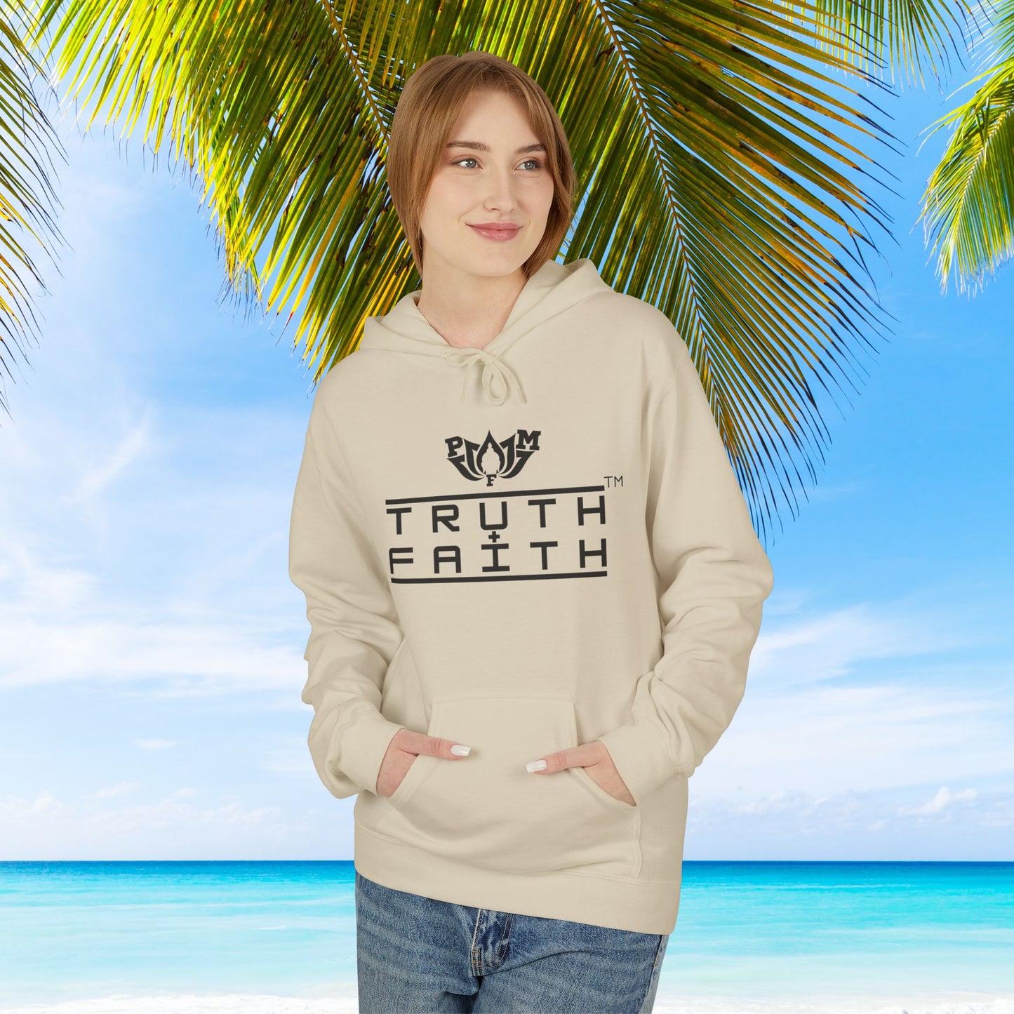 PMF Faith + Truth Graphic Hoodie — PMF Logo Hoodie