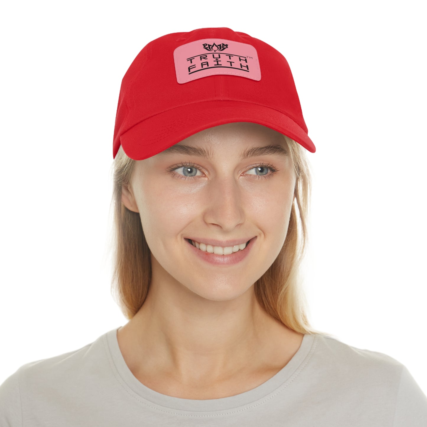 PMF Truth & Faith Leather Patch Dad Hat