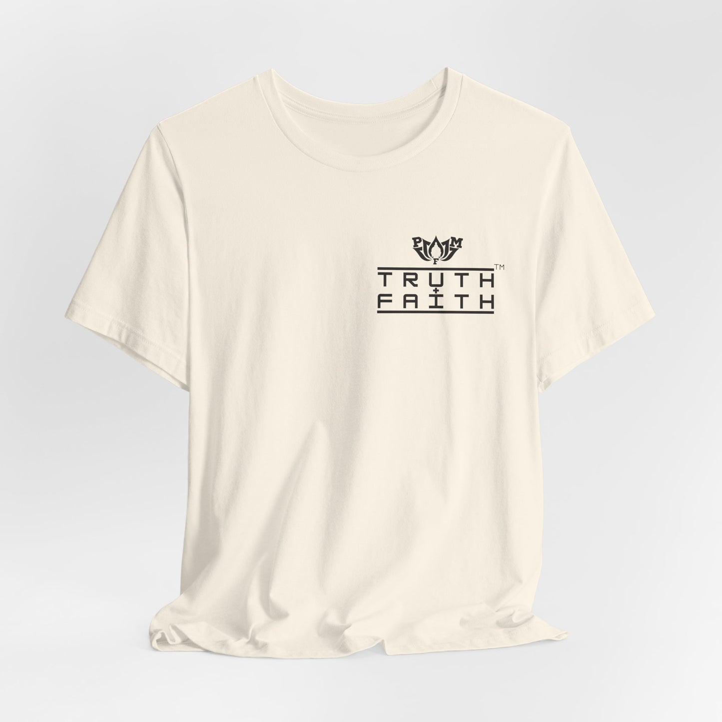 PMF Truth + Faith Graphic Tee — Minimalist PMF Logo T-Shirt