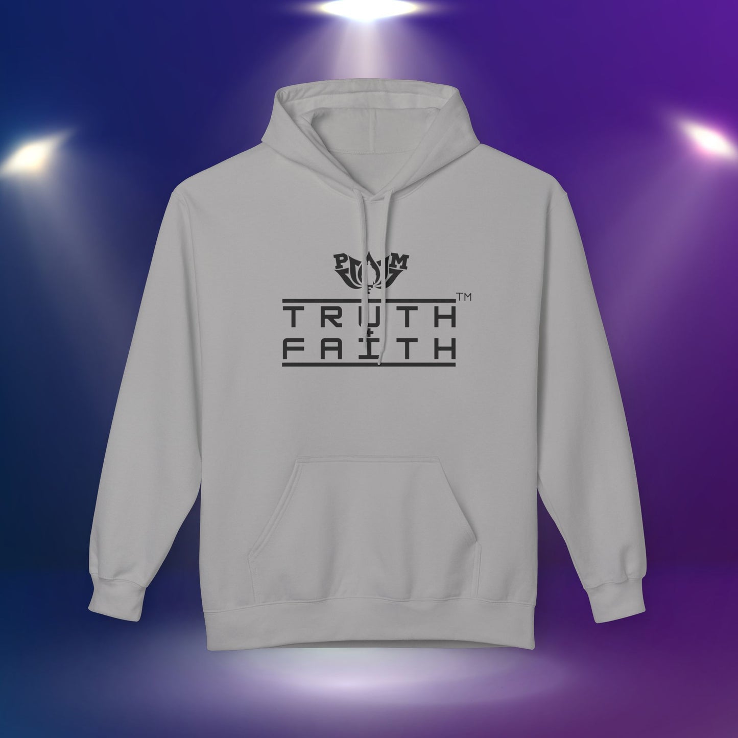 PMF Faith + Truth Graphic Hoodie — PMF Logo Hoodie
