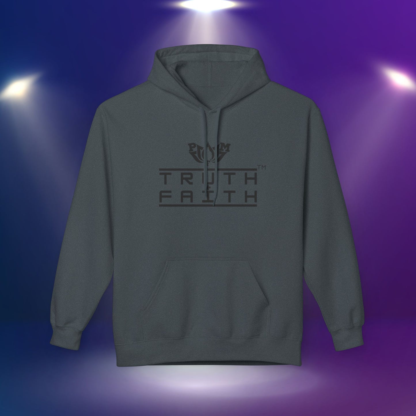 PMF Faith + Truth Graphic Hoodie — PMF Logo Hoodie