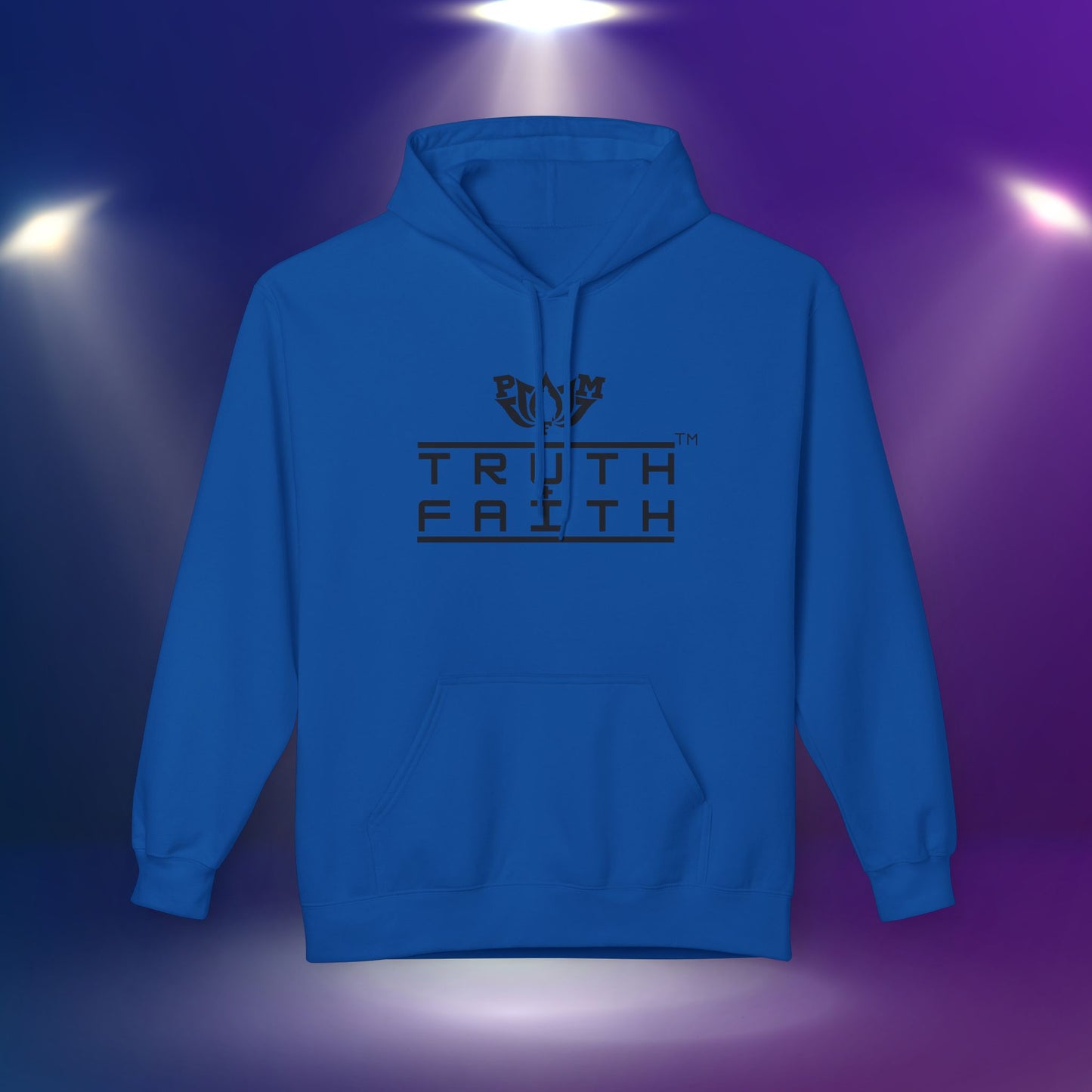 PMF Faith + Truth Graphic Hoodie — PMF Logo Hoodie