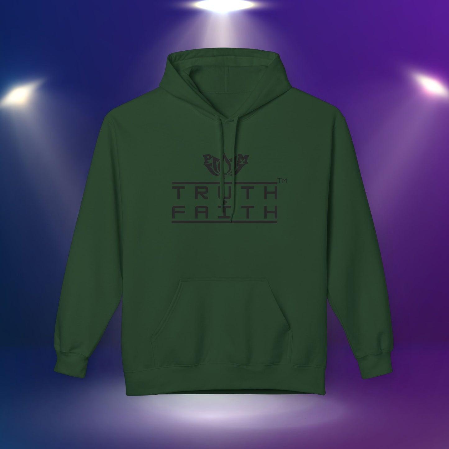 PMF Faith + Truth Graphic Hoodie — PMF Logo Hoodie