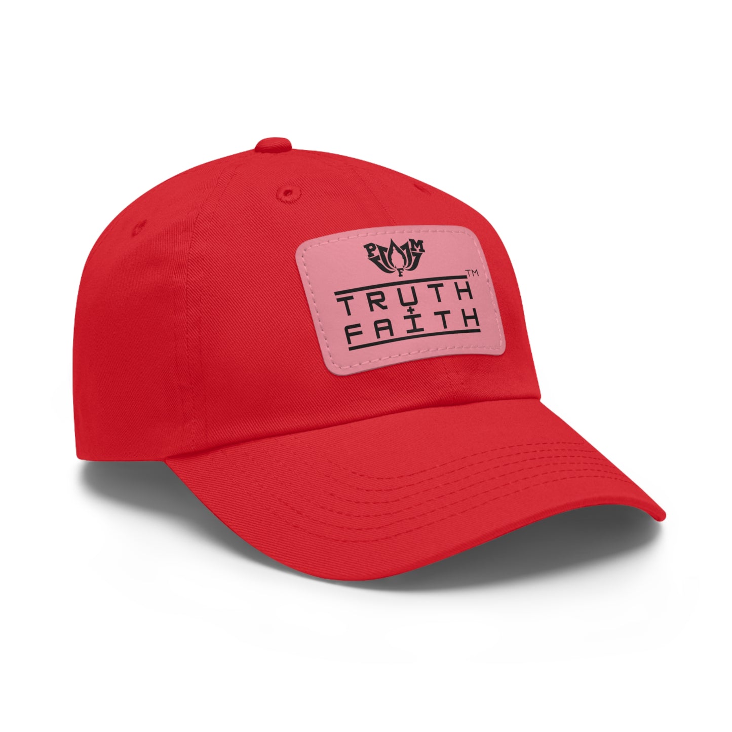 PMF Truth & Faith Leather Patch Dad Hat