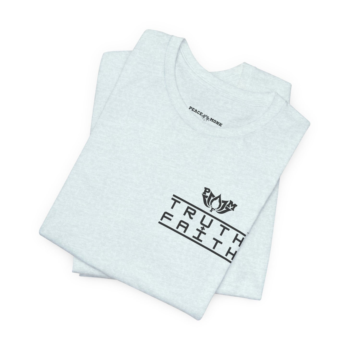 PMF Truth + Faith Graphic Tee — Minimalist PMF Logo T-Shirt