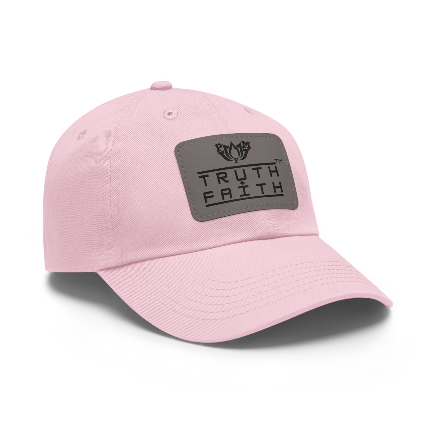 PMF Truth & Faith Leather Patch Dad Hat