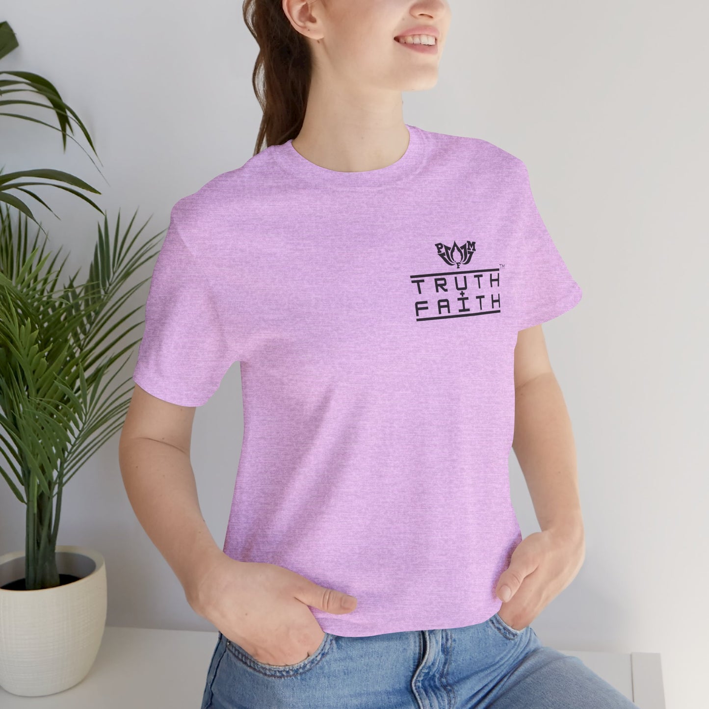 PMF Truth + Faith Graphic Tee — Minimalist PMF Logo T-Shirt