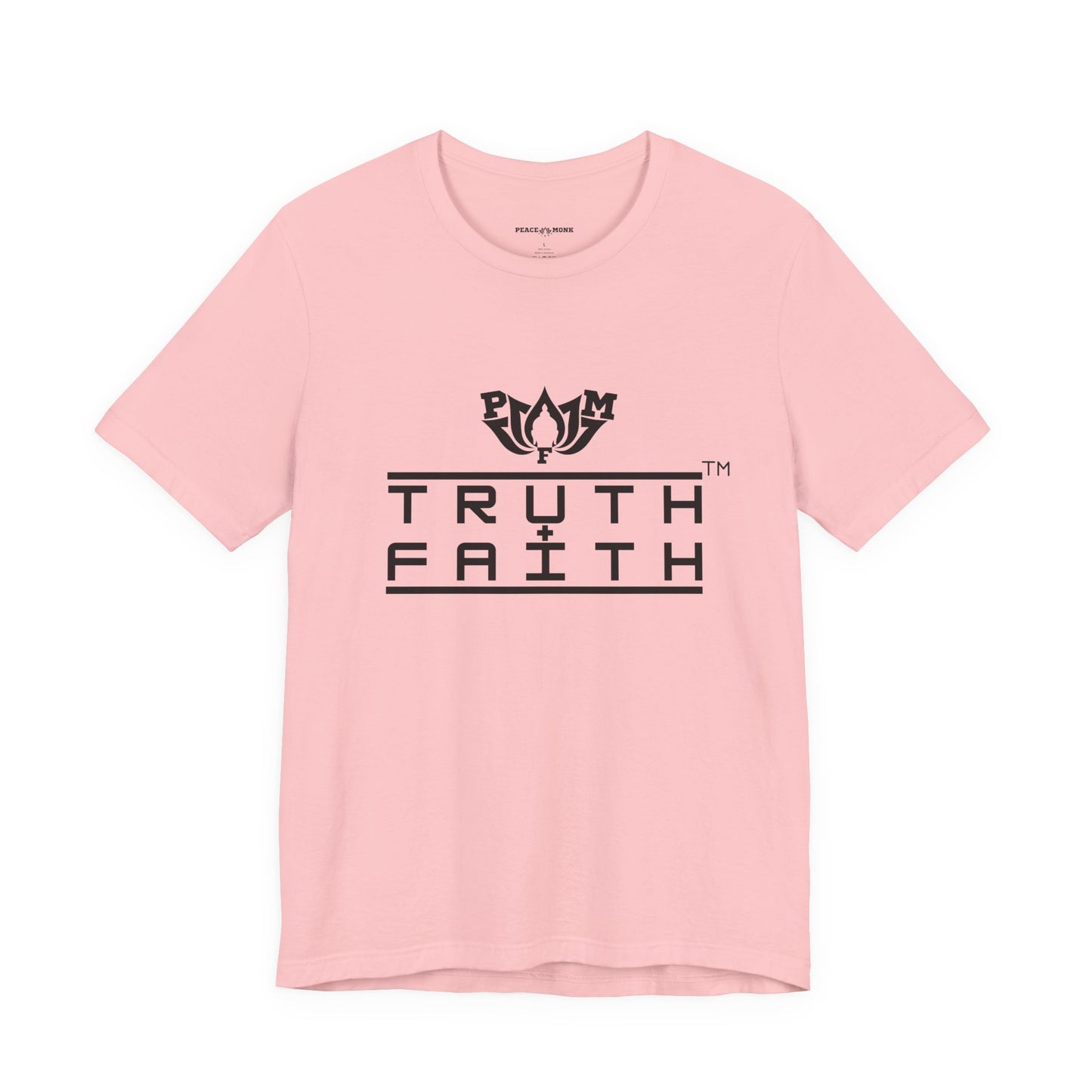 PMF Truth + Faith Graphic Tee — Minimalist Spiritual Logo T-Shirt