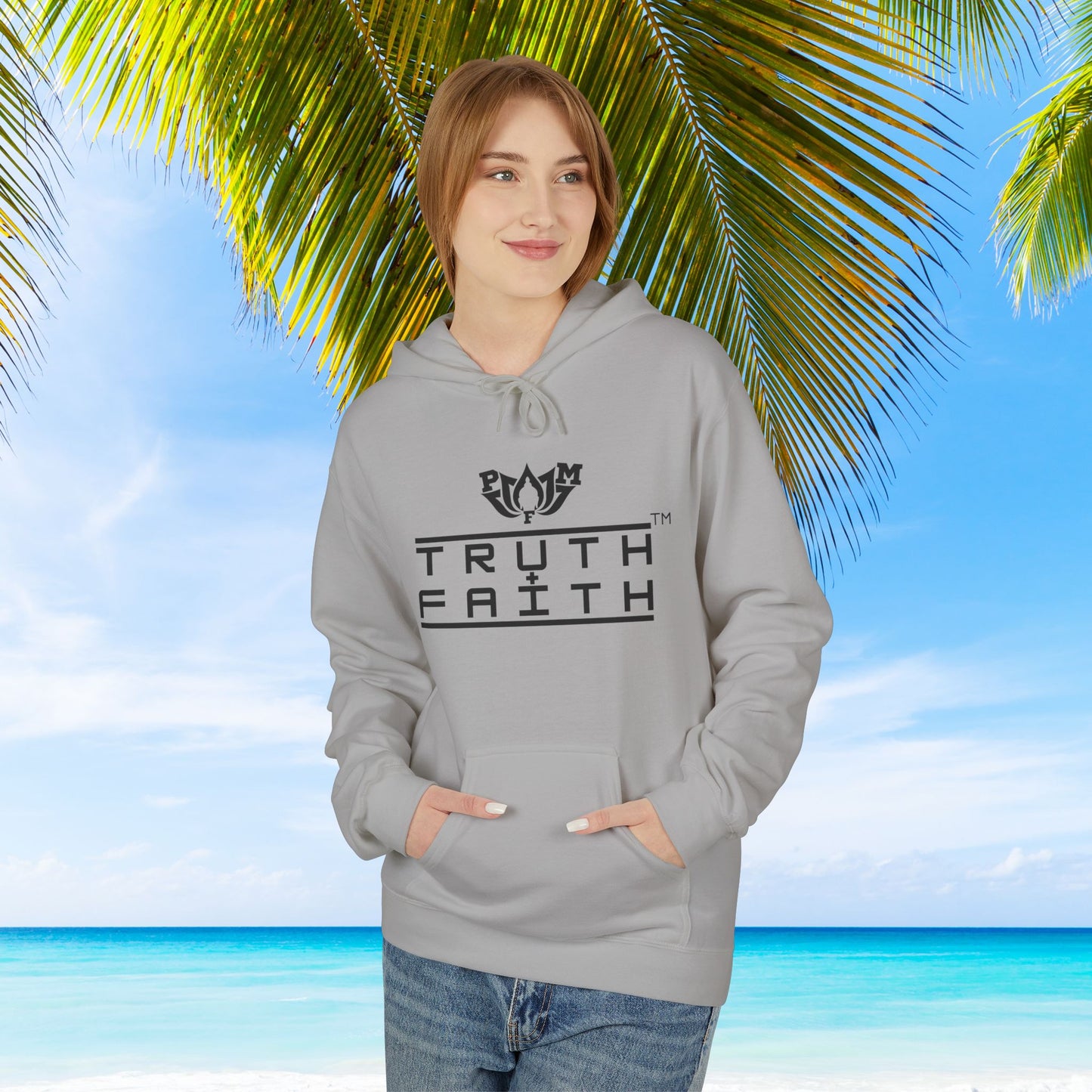 PMF Faith + Truth Graphic Hoodie — PMF Logo Hoodie