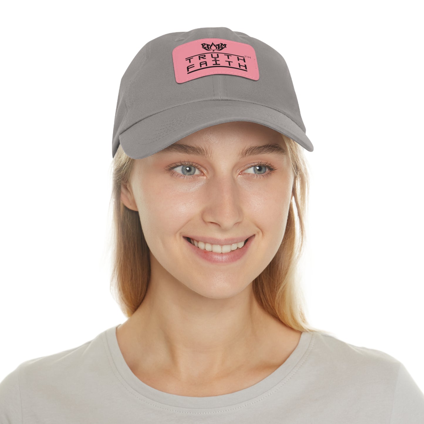 PMF Truth & Faith Leather Patch Dad Hat
