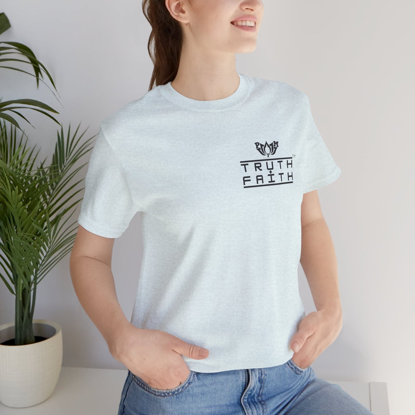 PMF Truth + Faith Graphic Tee — Minimalist PMF Logo T-Shirt