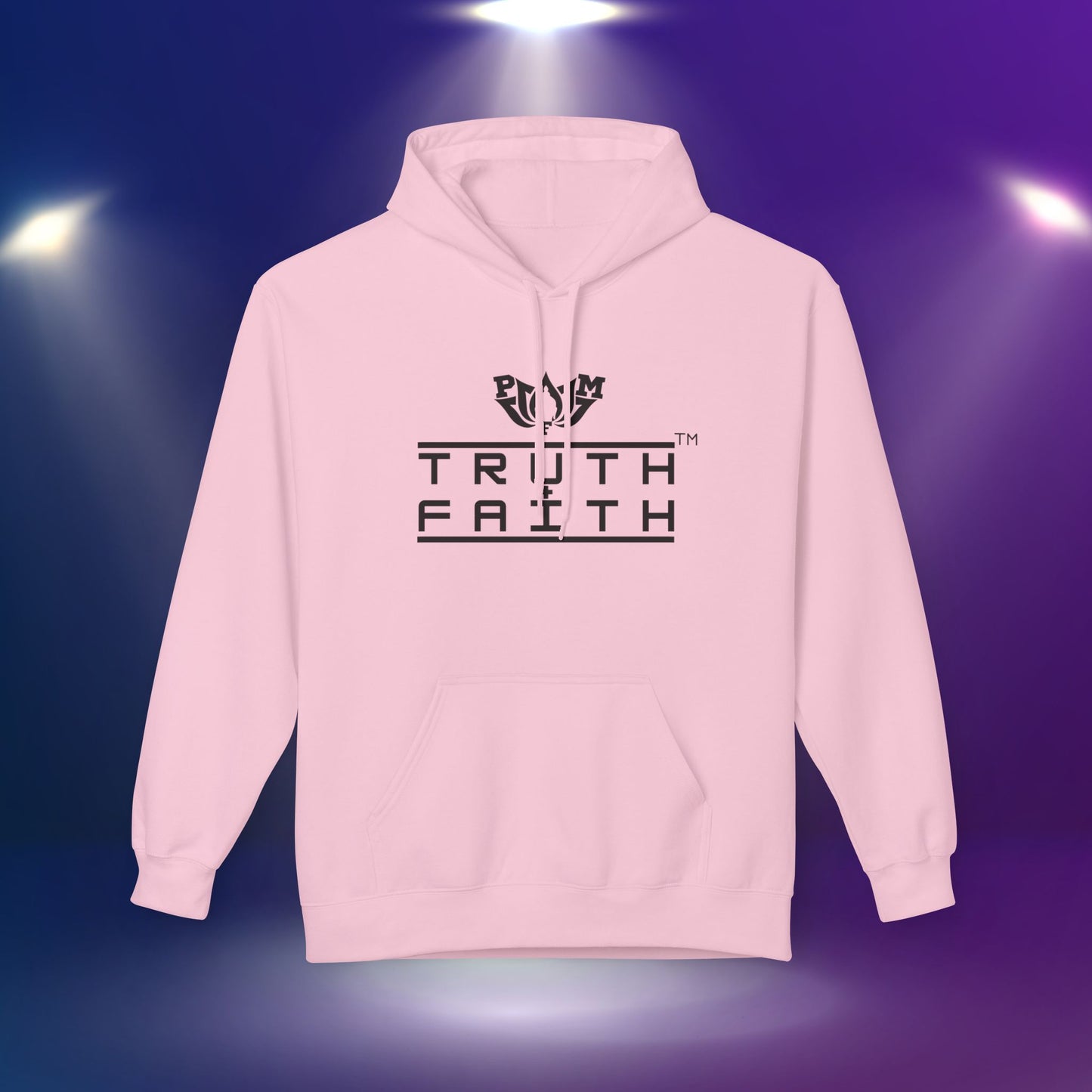 PMF Faith + Truth Graphic Hoodie — PMF Logo Hoodie