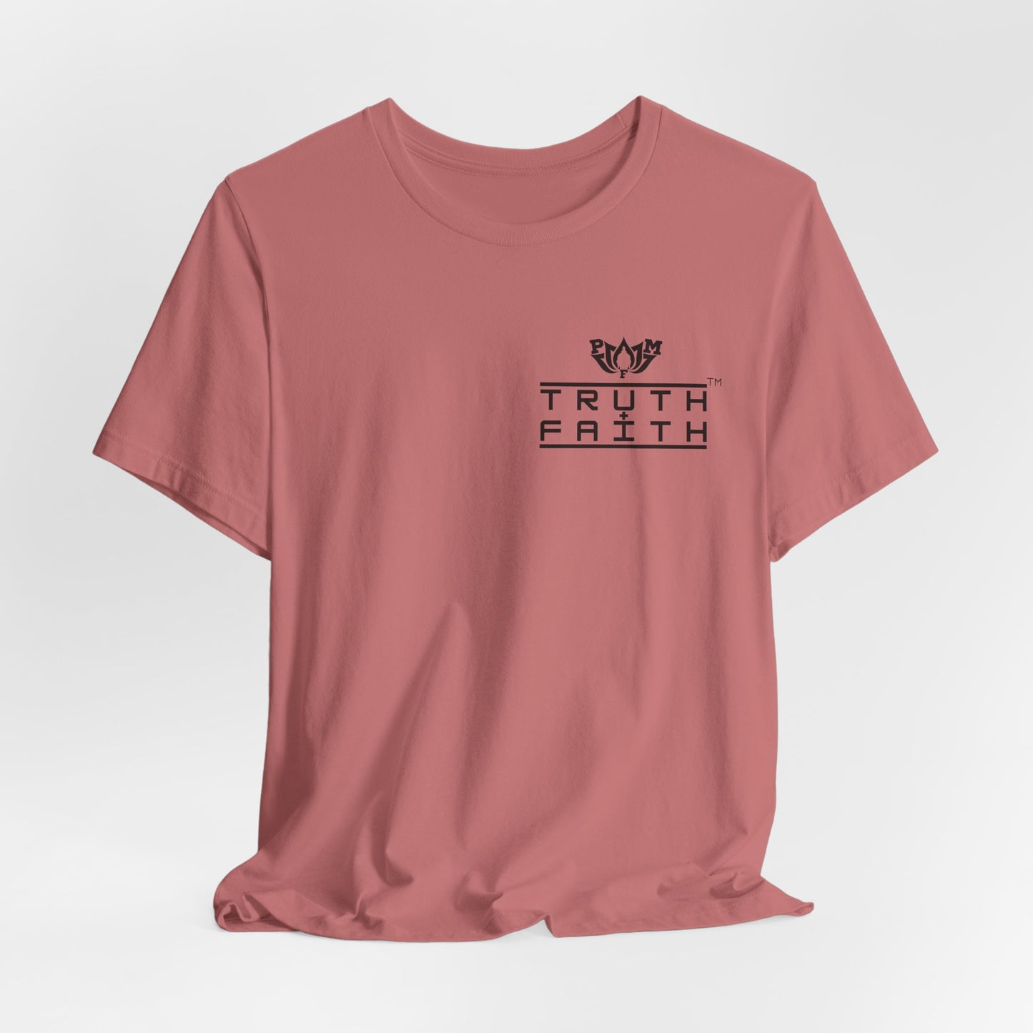 PMF Truth + Faith Graphic Tee — Minimalist PMF Logo T-Shirt