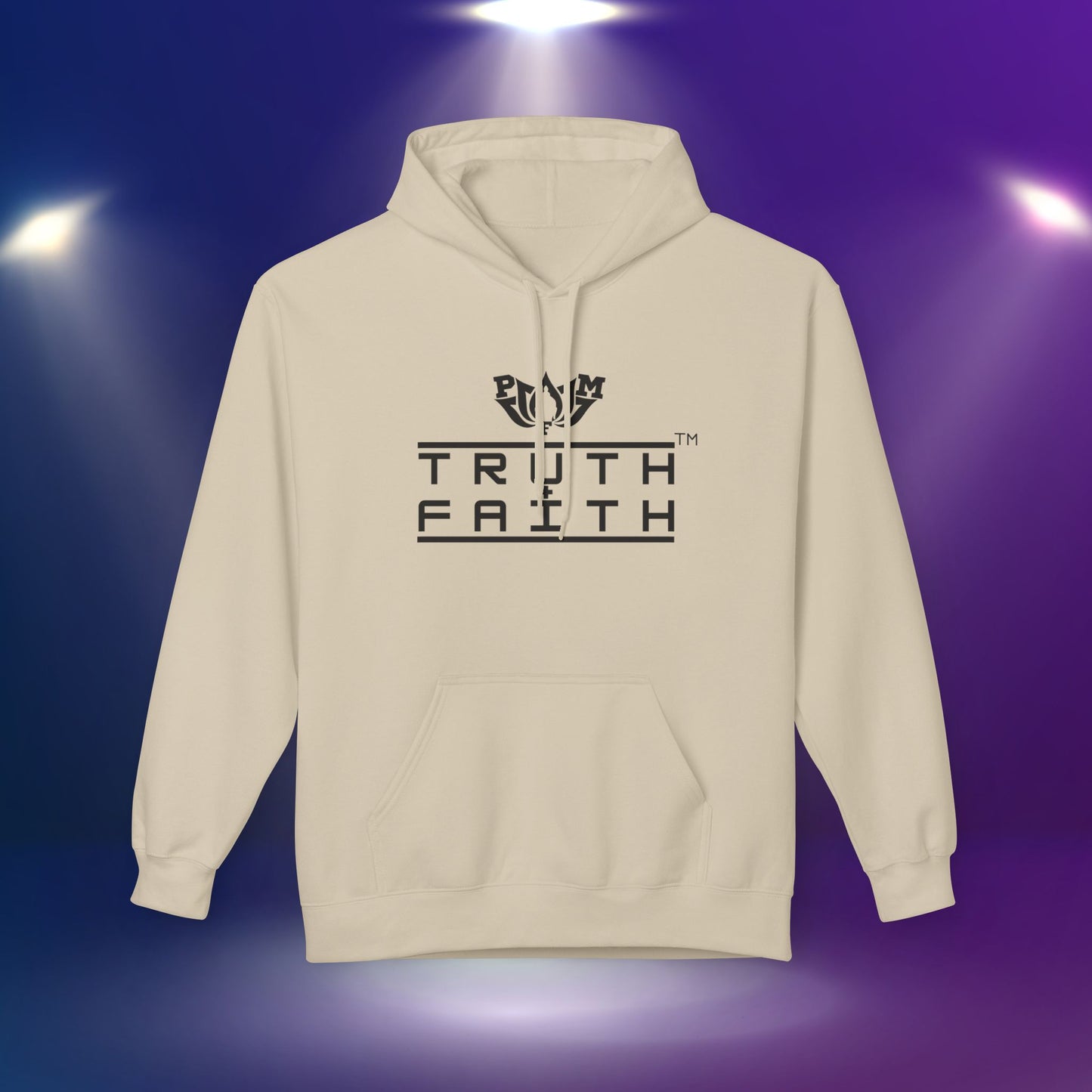 PMF Faith + Truth Graphic Hoodie — PMF Logo Hoodie