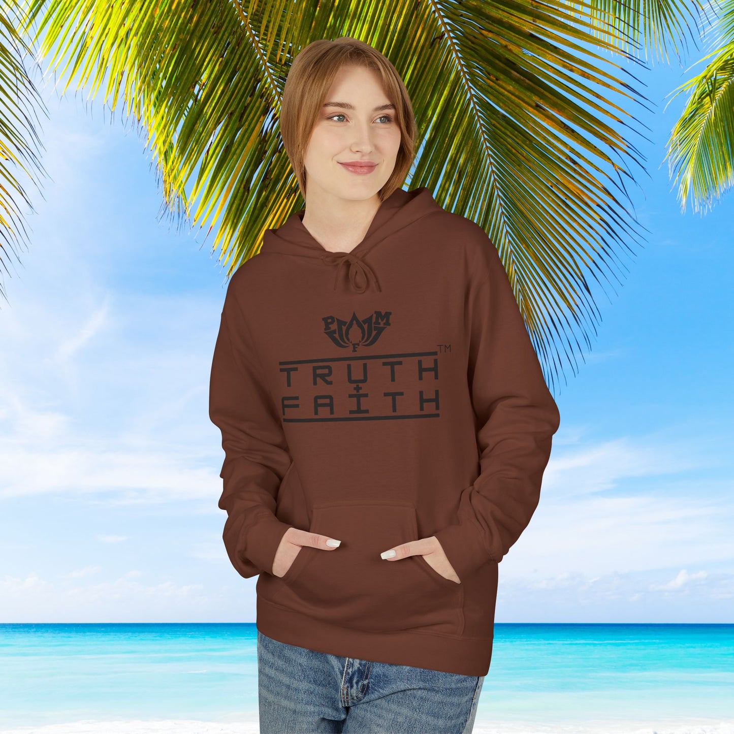 PMF Faith + Truth Graphic Hoodie — PMF Logo Hoodie