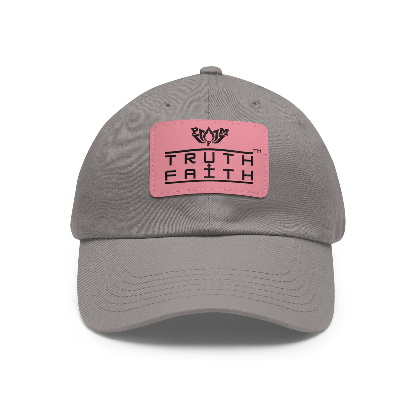 PMF Truth & Faith Leather Patch Dad Hat