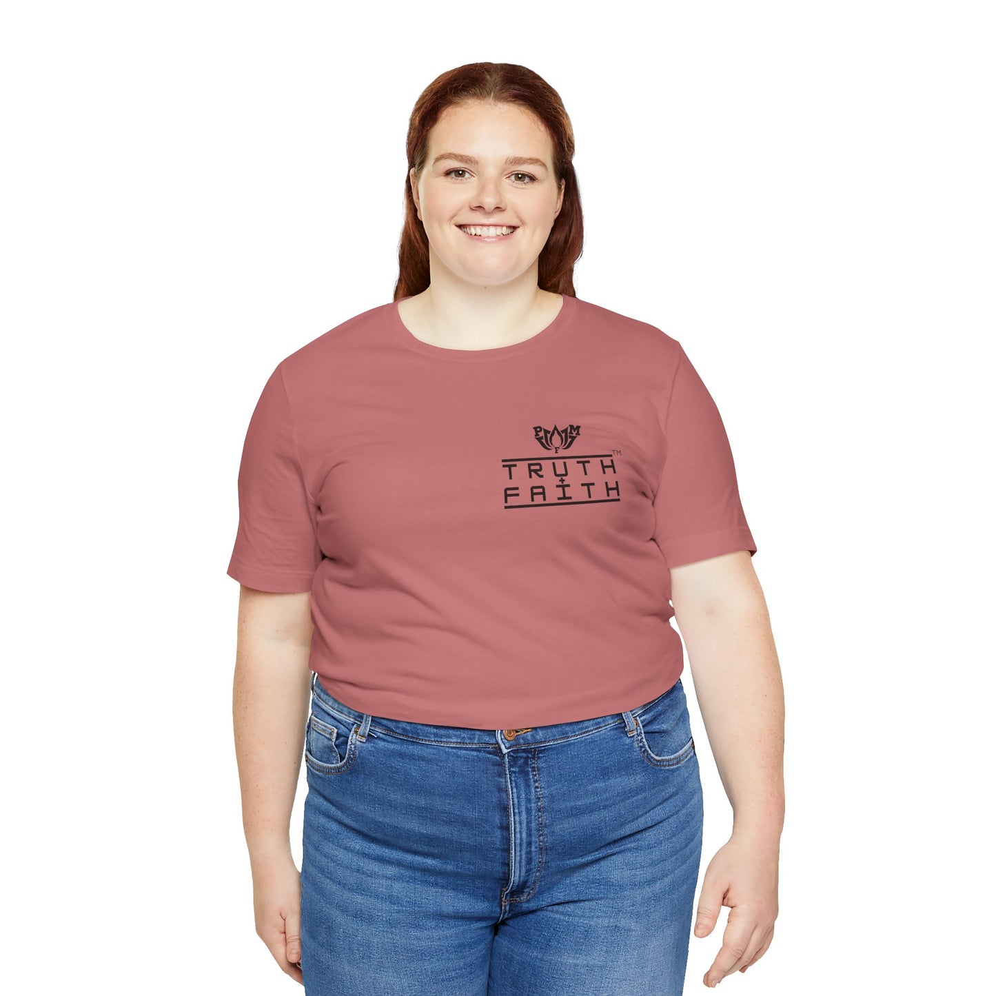PMF Truth + Faith Graphic Tee — Minimalist PMF Logo T-Shirt