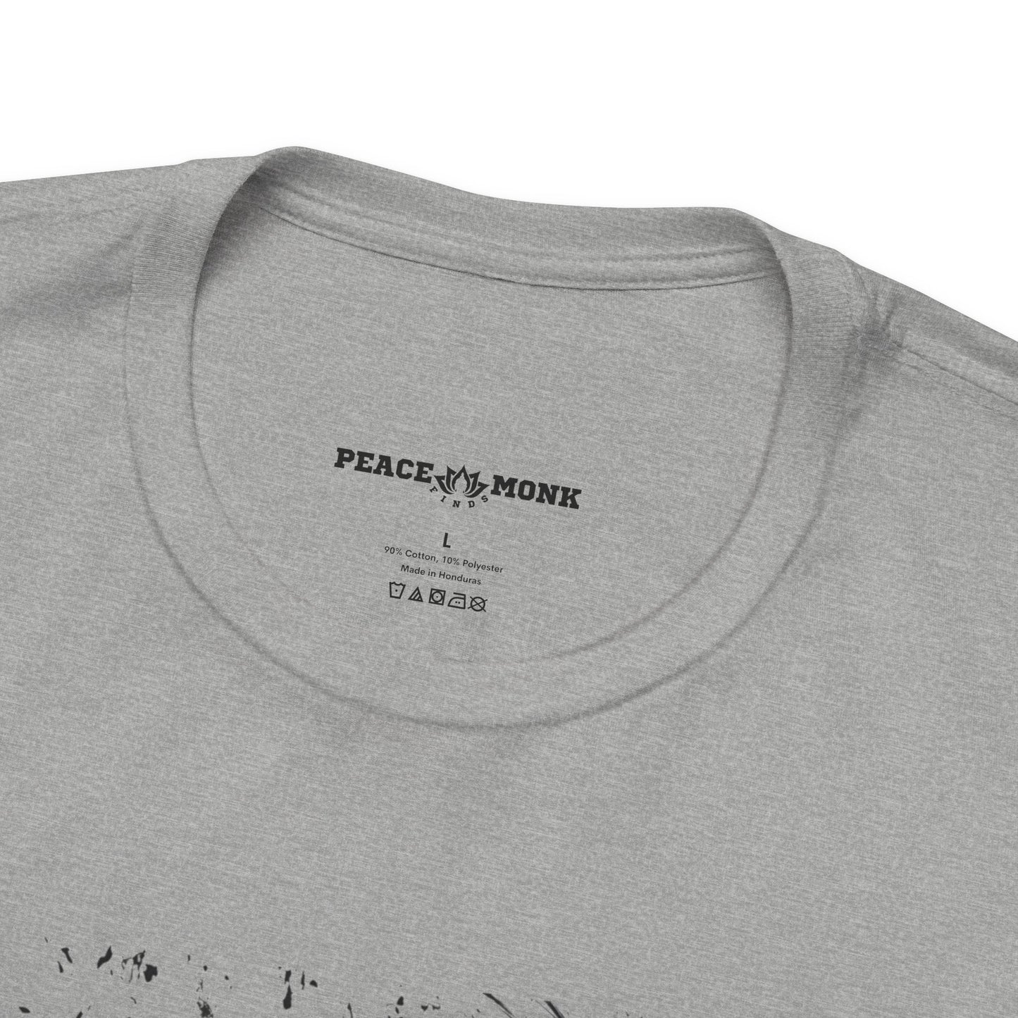 Horse Silhouette Tee — Black Ink Stallion Graphic Shirt-PMF- PeaceMonkFinds