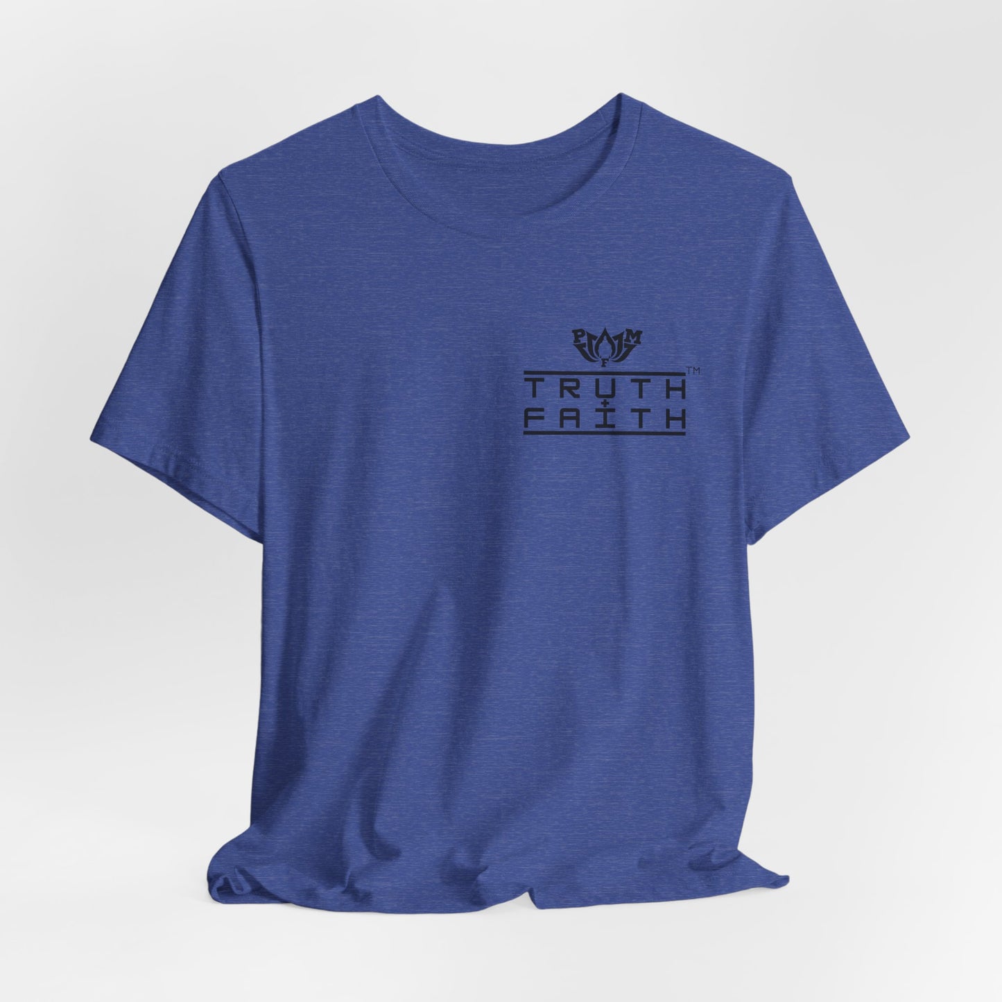PMF Truth + Faith Graphic Tee — Minimalist PMF Logo T-Shirt