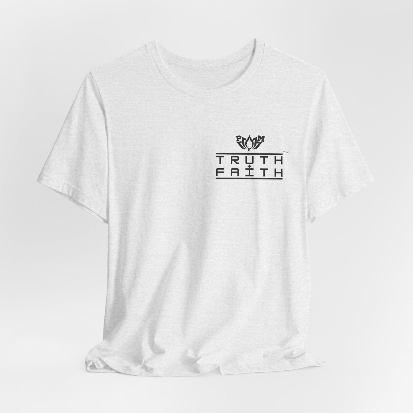 PMF Truth + Faith Graphic Tee — Minimalist PMF Logo T-Shirt
