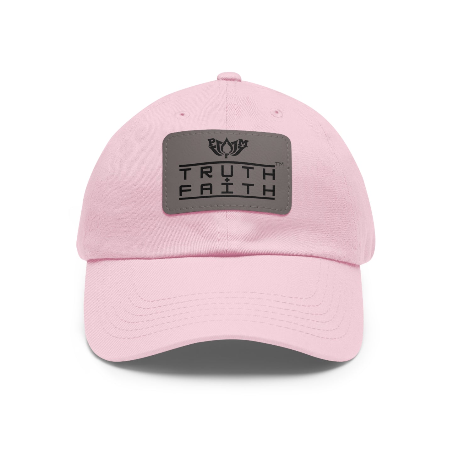 PMF Truth & Faith Leather Patch Dad Hat