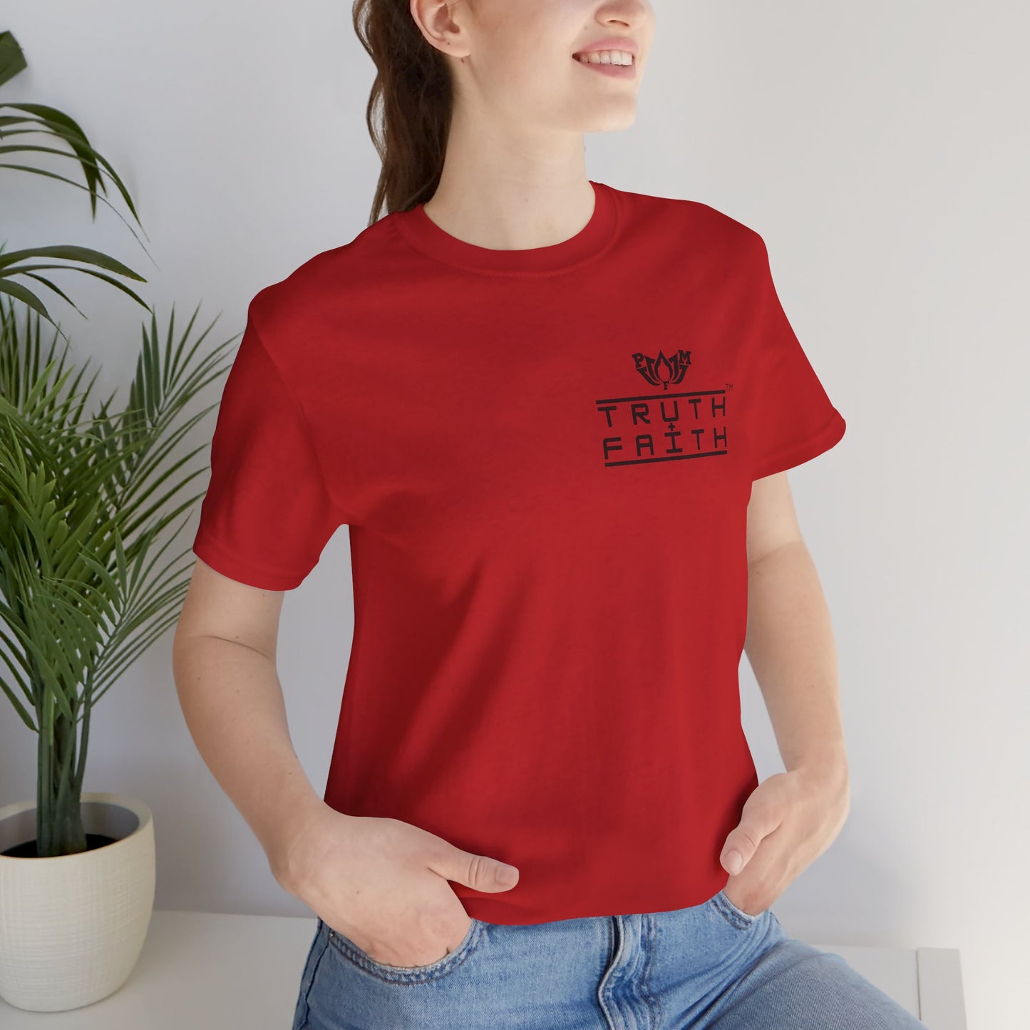PMF Truth + Faith Graphic Tee — Minimalist PMF Logo T-Shirt