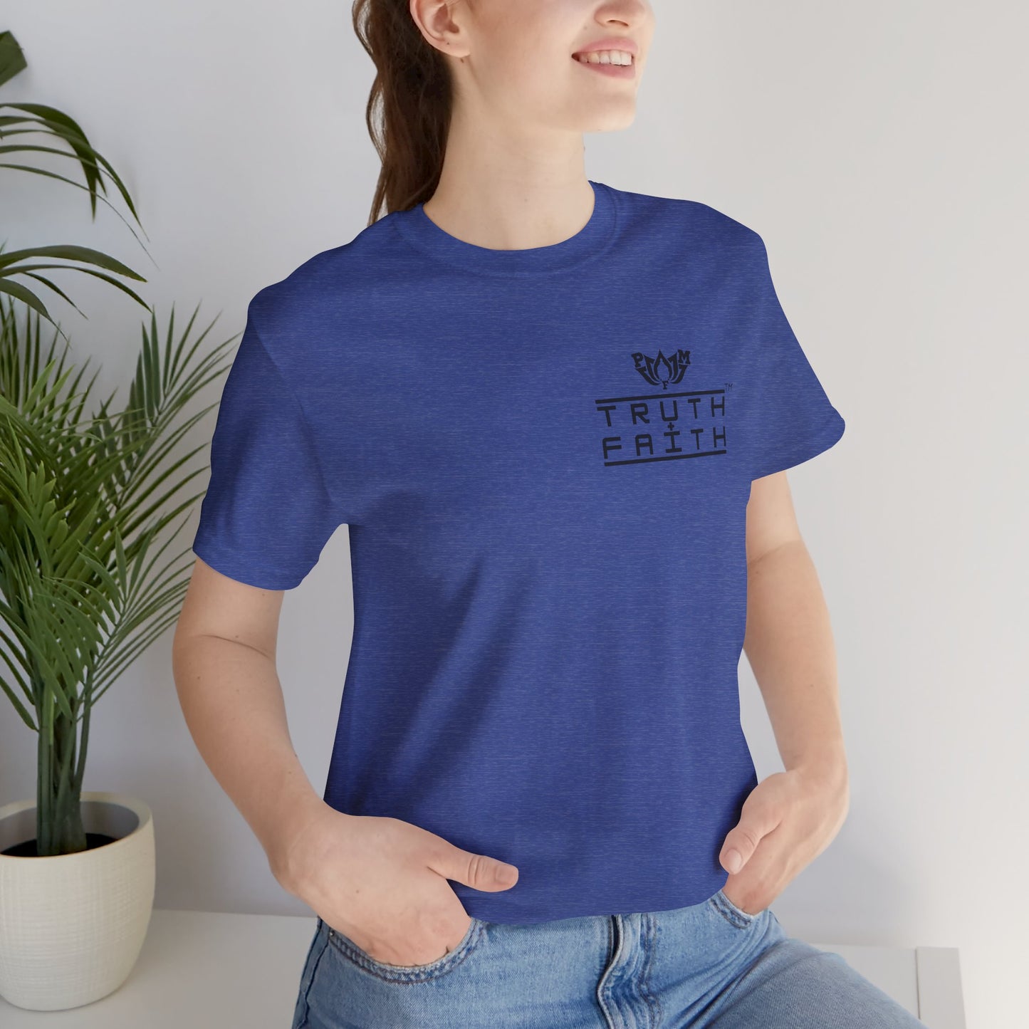 PMF Truth + Faith Graphic Tee — Minimalist PMF Logo T-Shirt