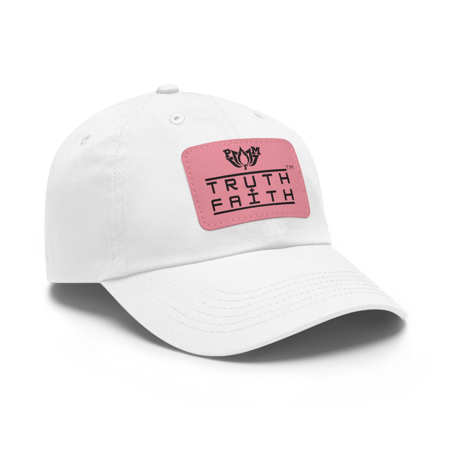 PMF Truth & Faith Leather Patch Dad Hat