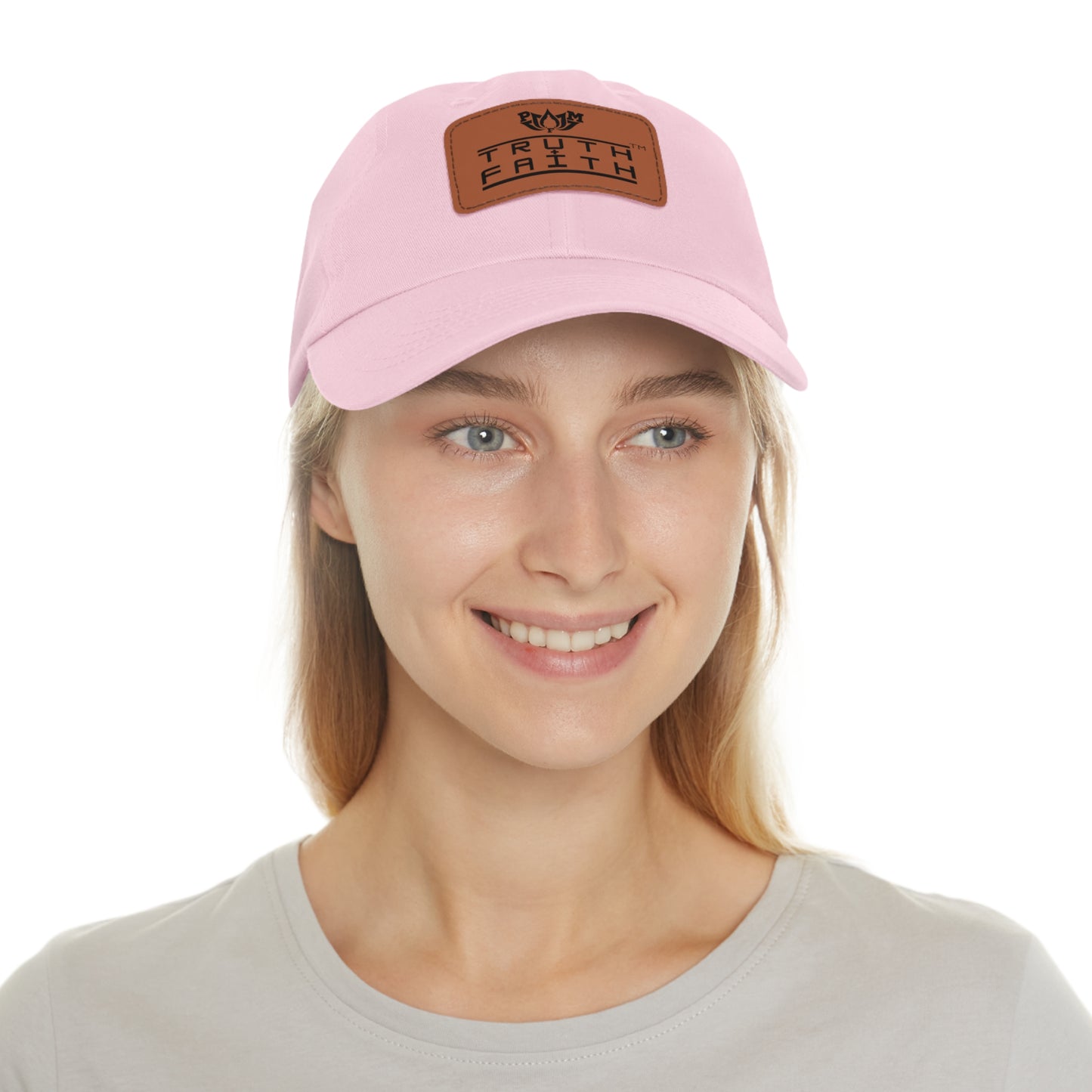 PMF Truth & Faith Leather Patch Dad Hat