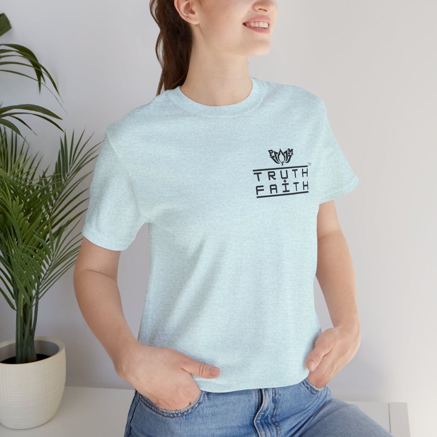 PMF Truth + Faith Graphic Tee — Minimalist PMF Logo T-Shirt
