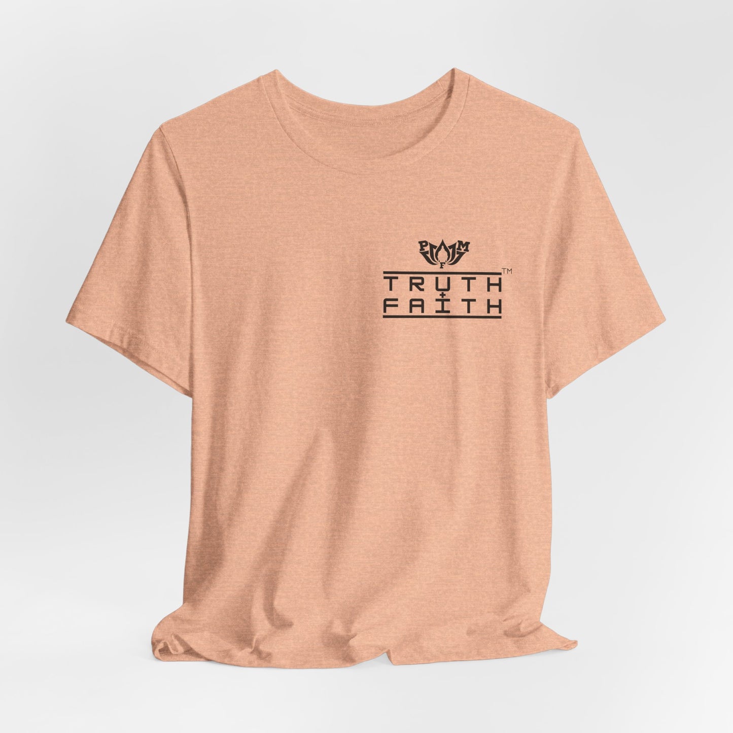 PMF Truth + Faith Graphic Tee — Minimalist PMF Logo T-Shirt