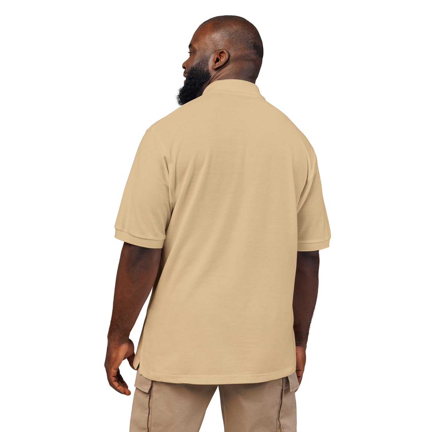 Embroidered PeaceMonkFinds "Truth & Faith" Polo Shirt