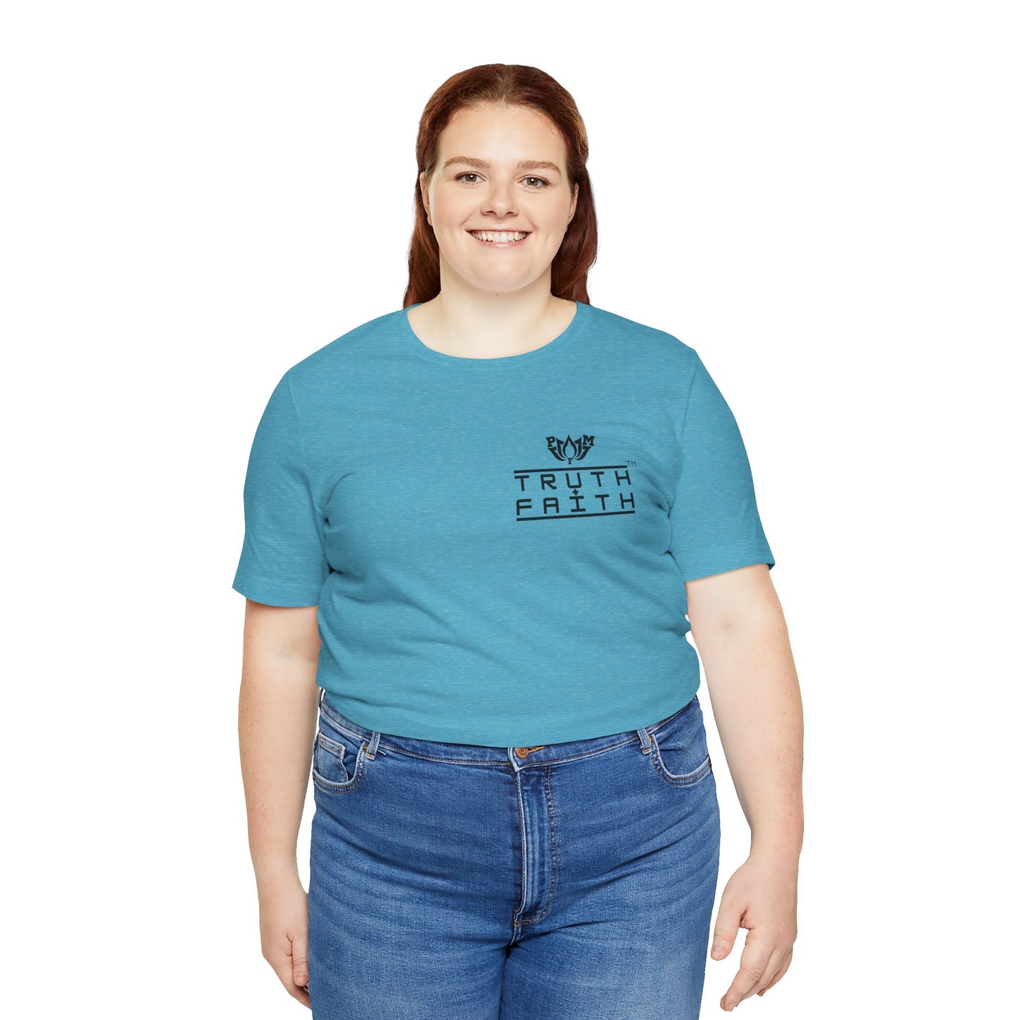 PMF Truth + Faith Graphic Tee — Minimalist PMF Logo T-Shirt