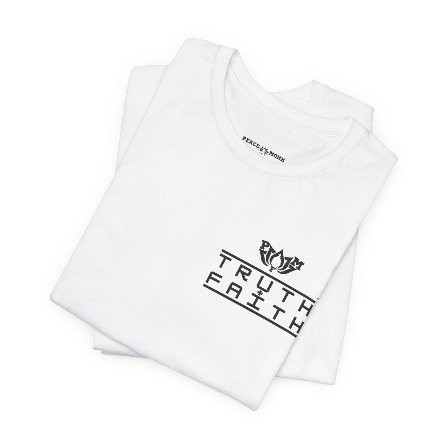 PMF Truth + Faith Graphic Tee — Minimalist PMF Logo T-Shirt